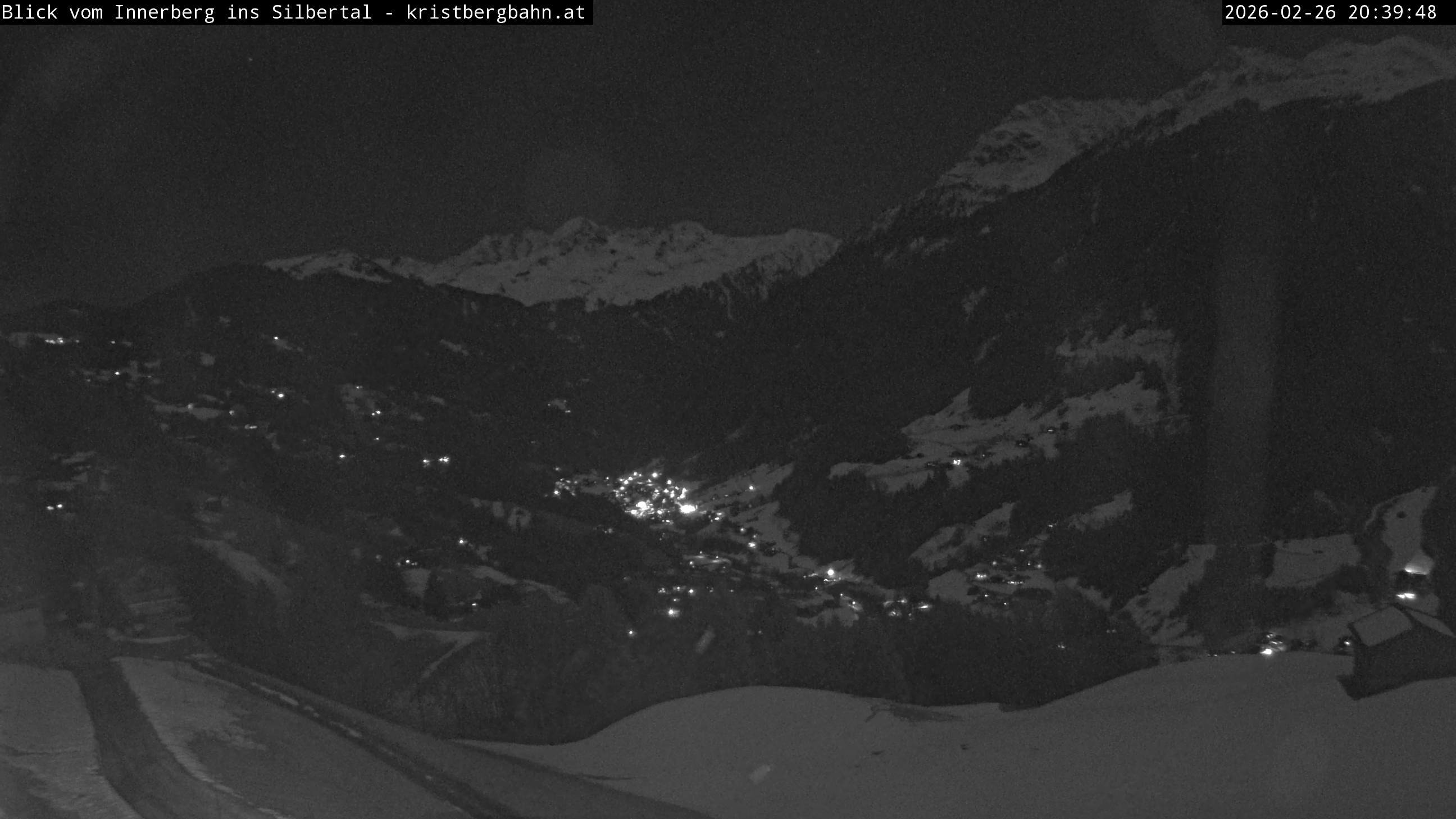 Archived image Webcam Innerberg, "Silbertal" valley