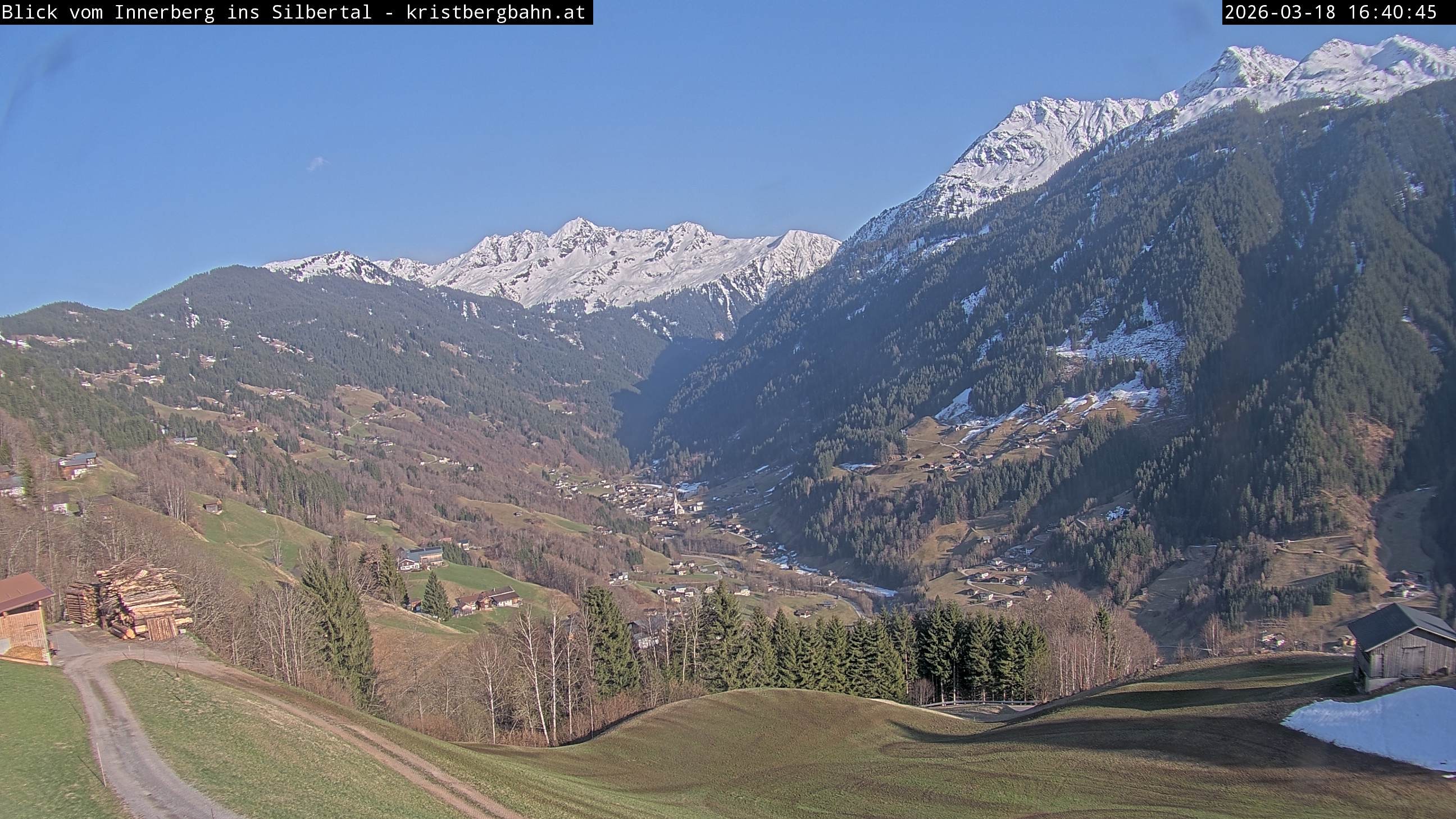 Archiv Foto Webcam Innerberg, Silbertal