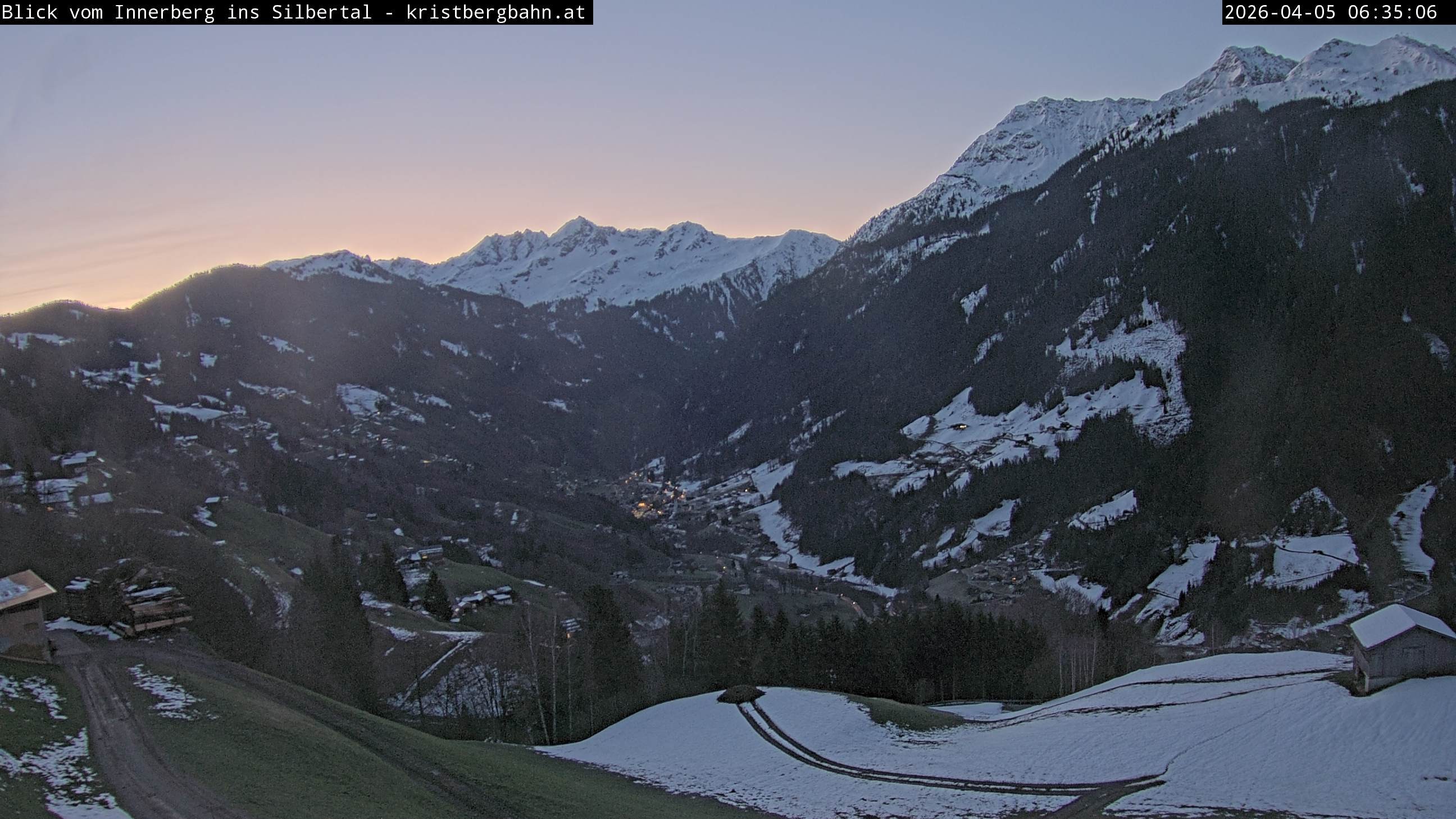 Archiv Foto Webcam Innerberg, Silbertal