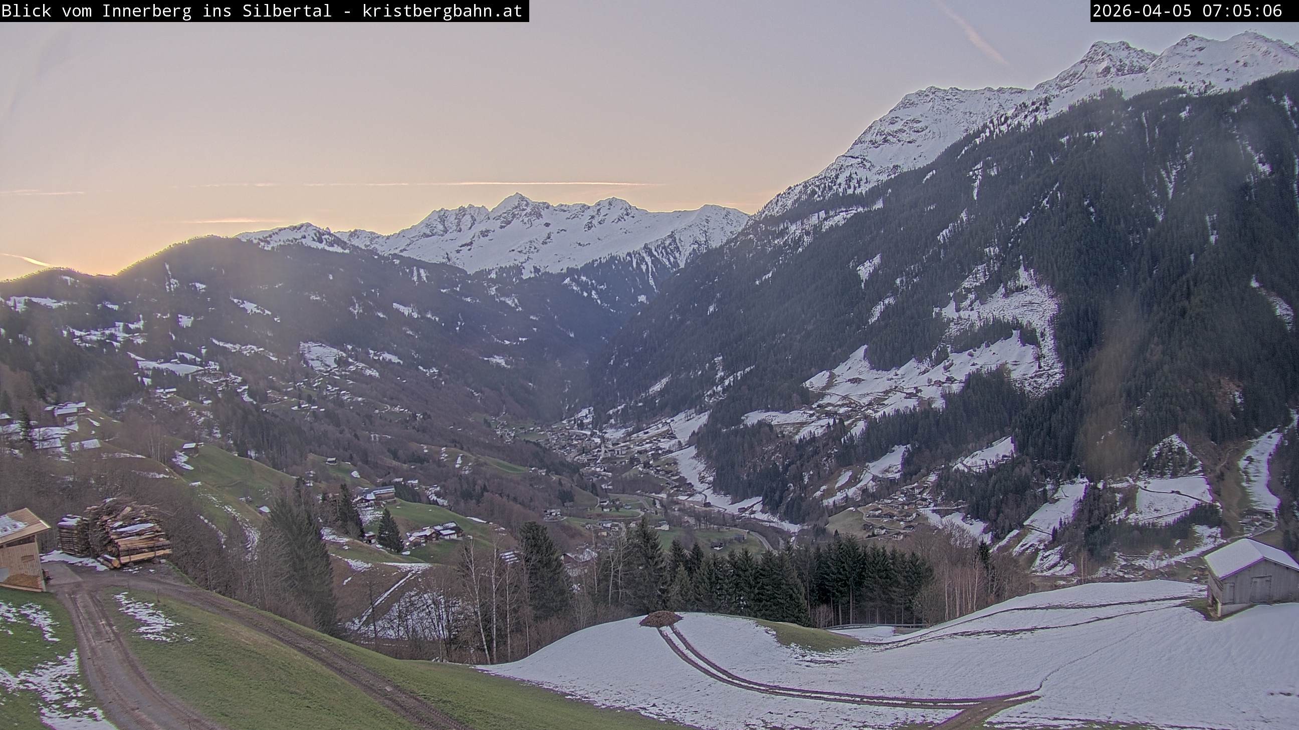 Archiv Foto Webcam Innerberg, Silbertal