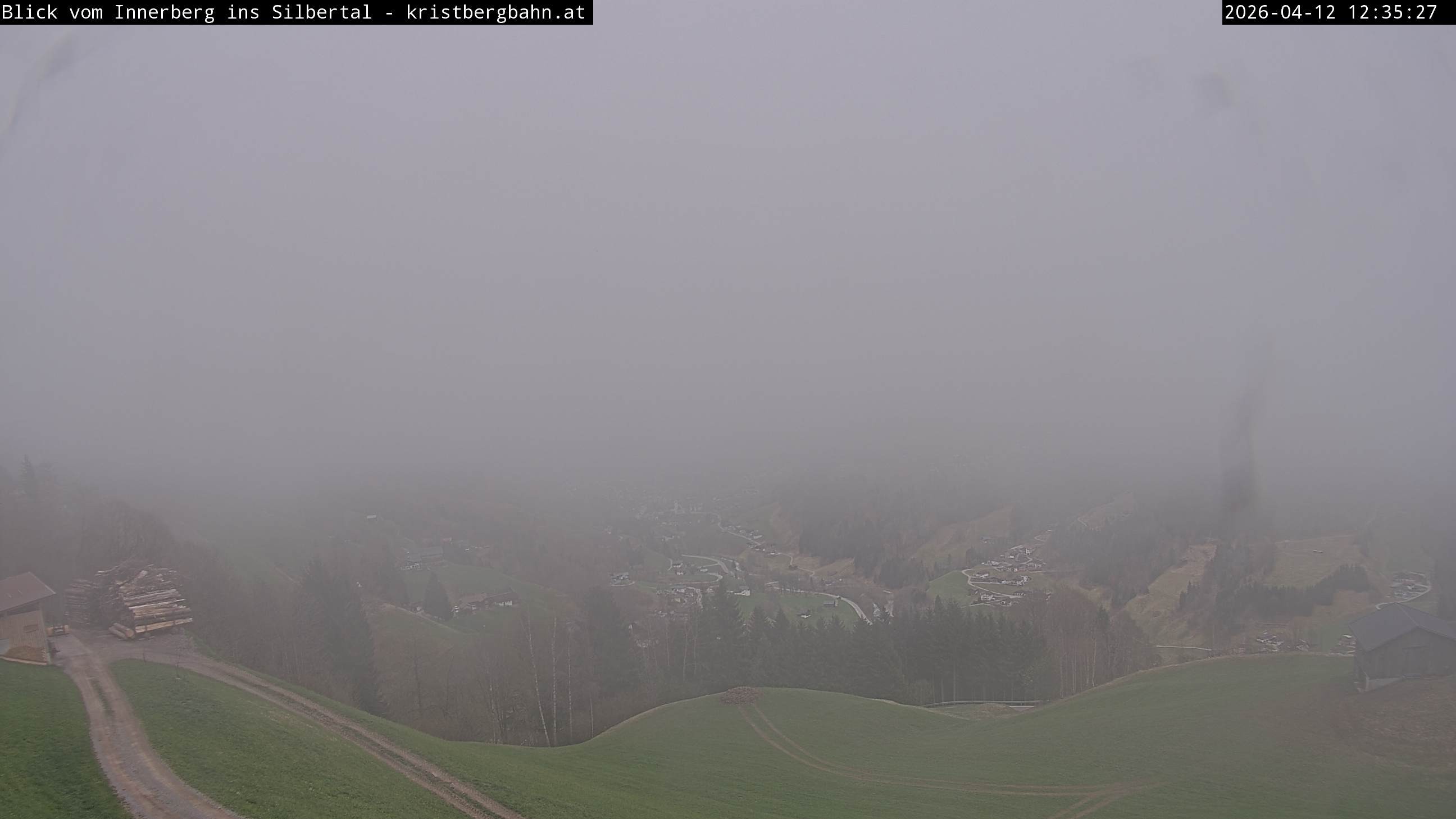 Archived image Webcam Innerberg, "Silbertal" valley