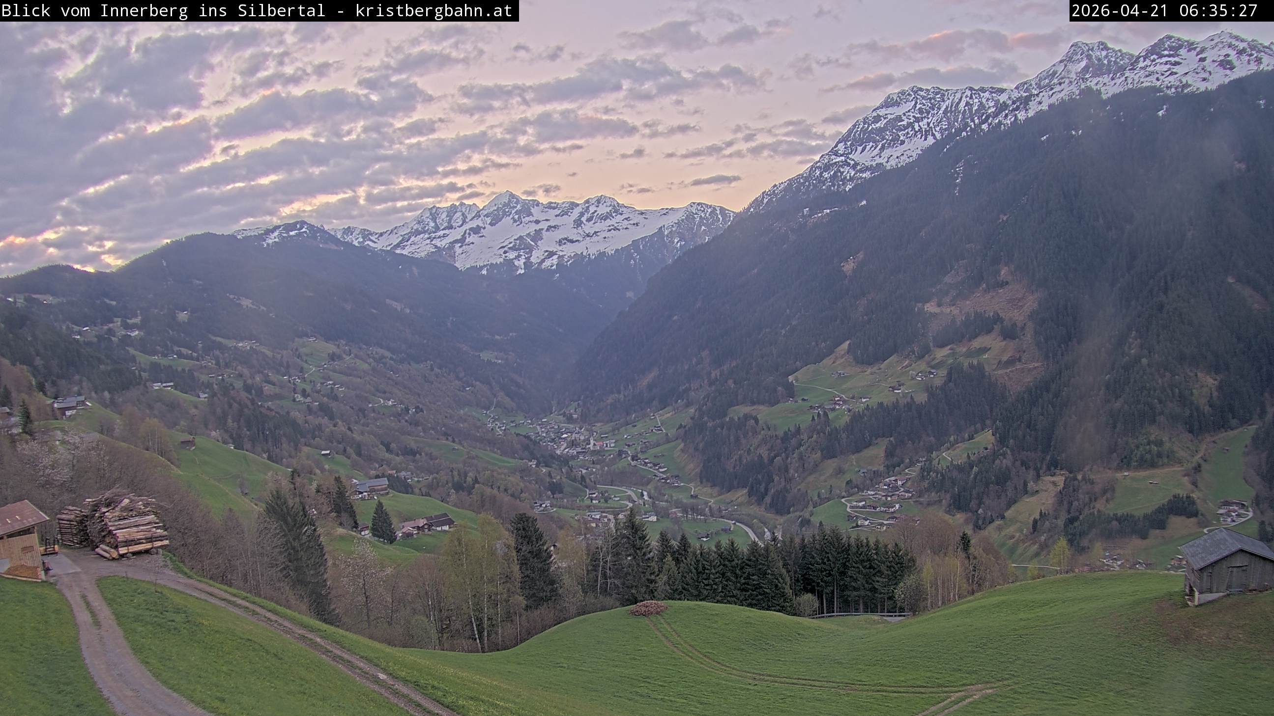 Archiv Foto Webcam Innerberg, Silbertal