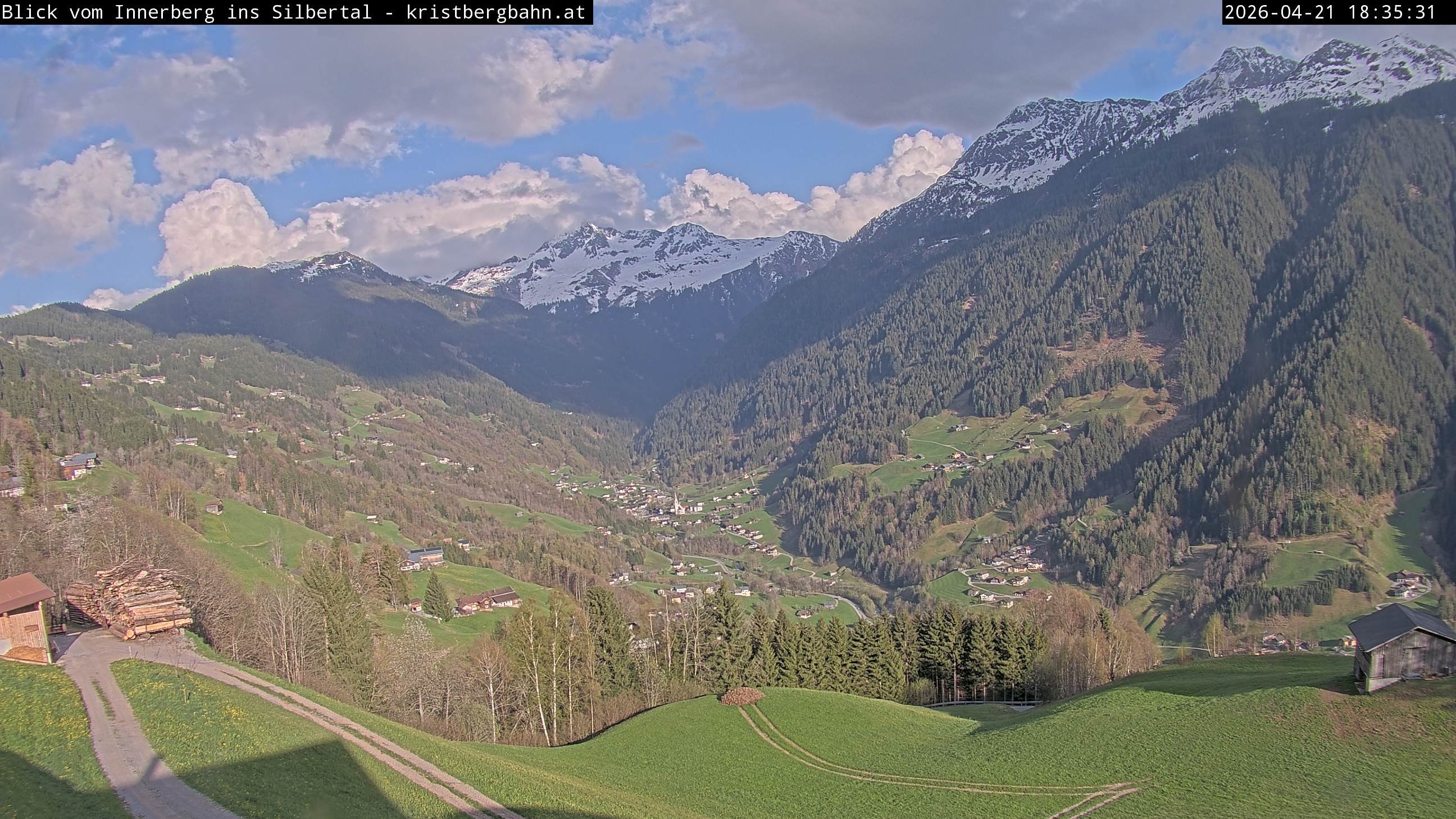 Archiv Foto Webcam Innerberg, Silbertal