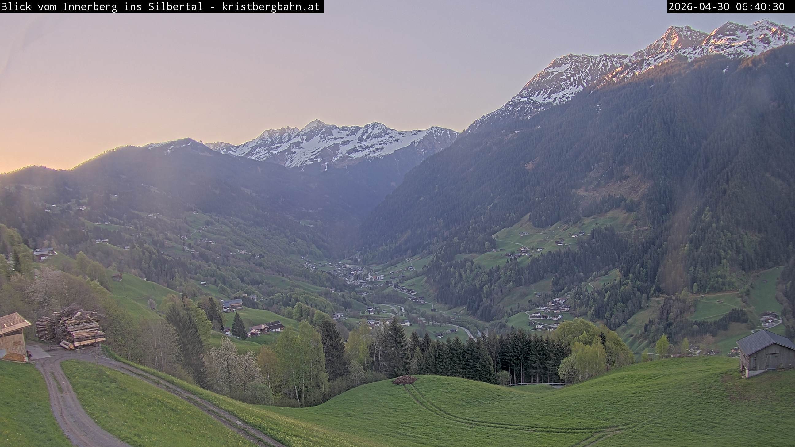 Archiv Foto Webcam Innerberg, Silbertal