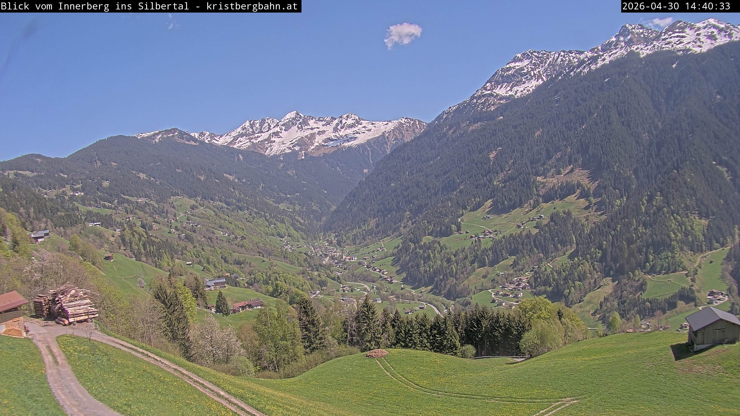 Archiv Foto Webcam Innerberg, Silbertal