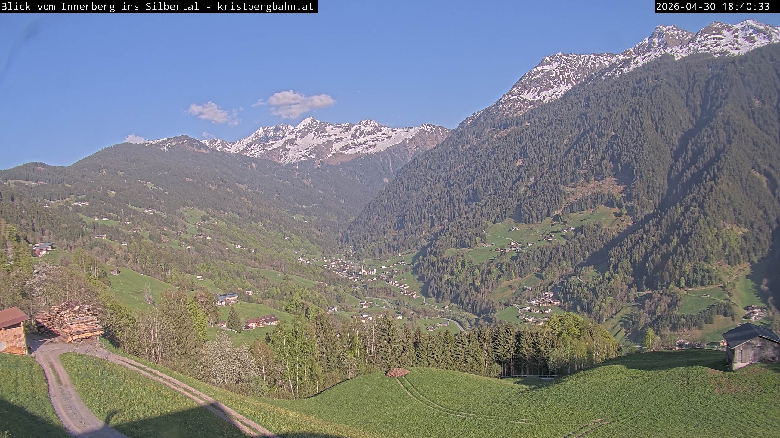 Archiv Foto Webcam Innerberg, Silbertal
