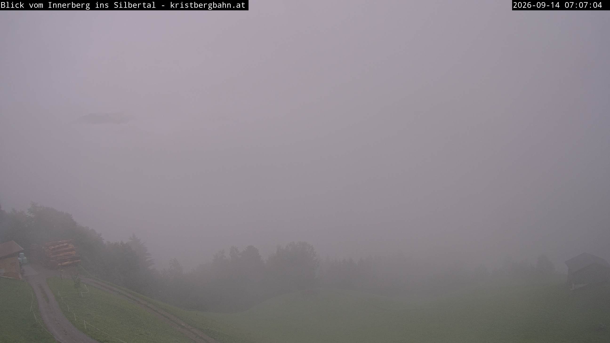 Archived image Webcam Innerberg, "Silbertal" valley