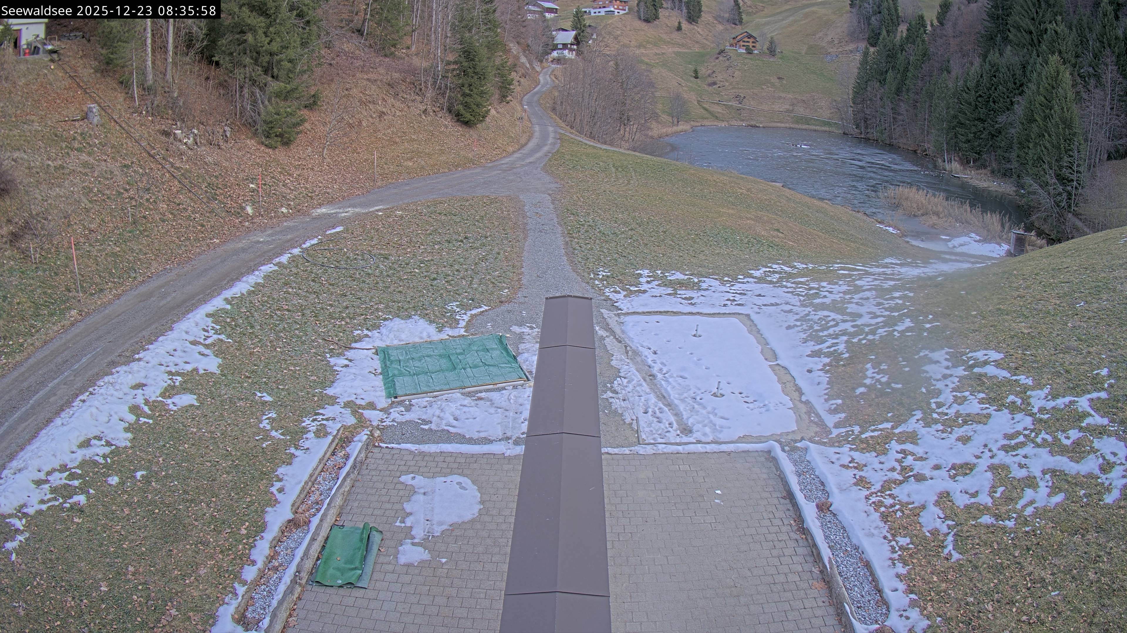 Archiv Foto Webcam Fontanella: Seewaldsee