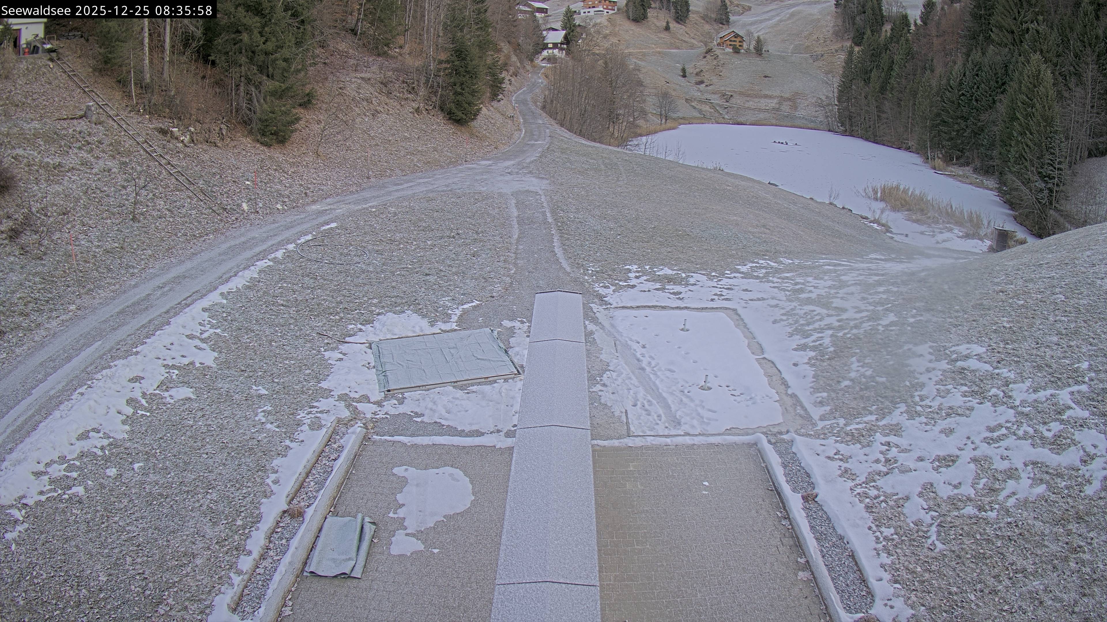 Archiv Foto Webcam Fontanella: Seewaldsee