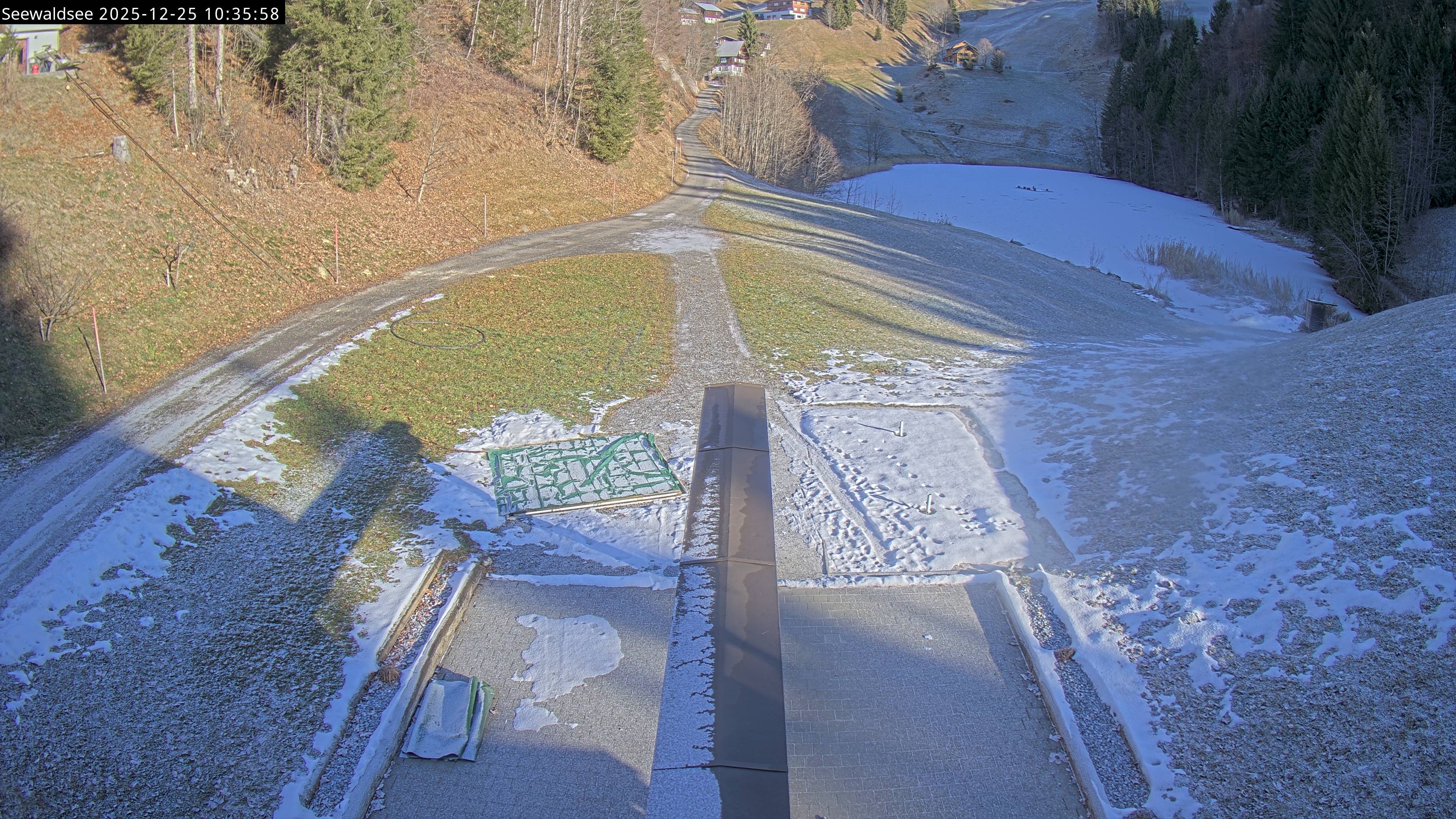 Archiv Foto Webcam Fontanella: Seewaldsee