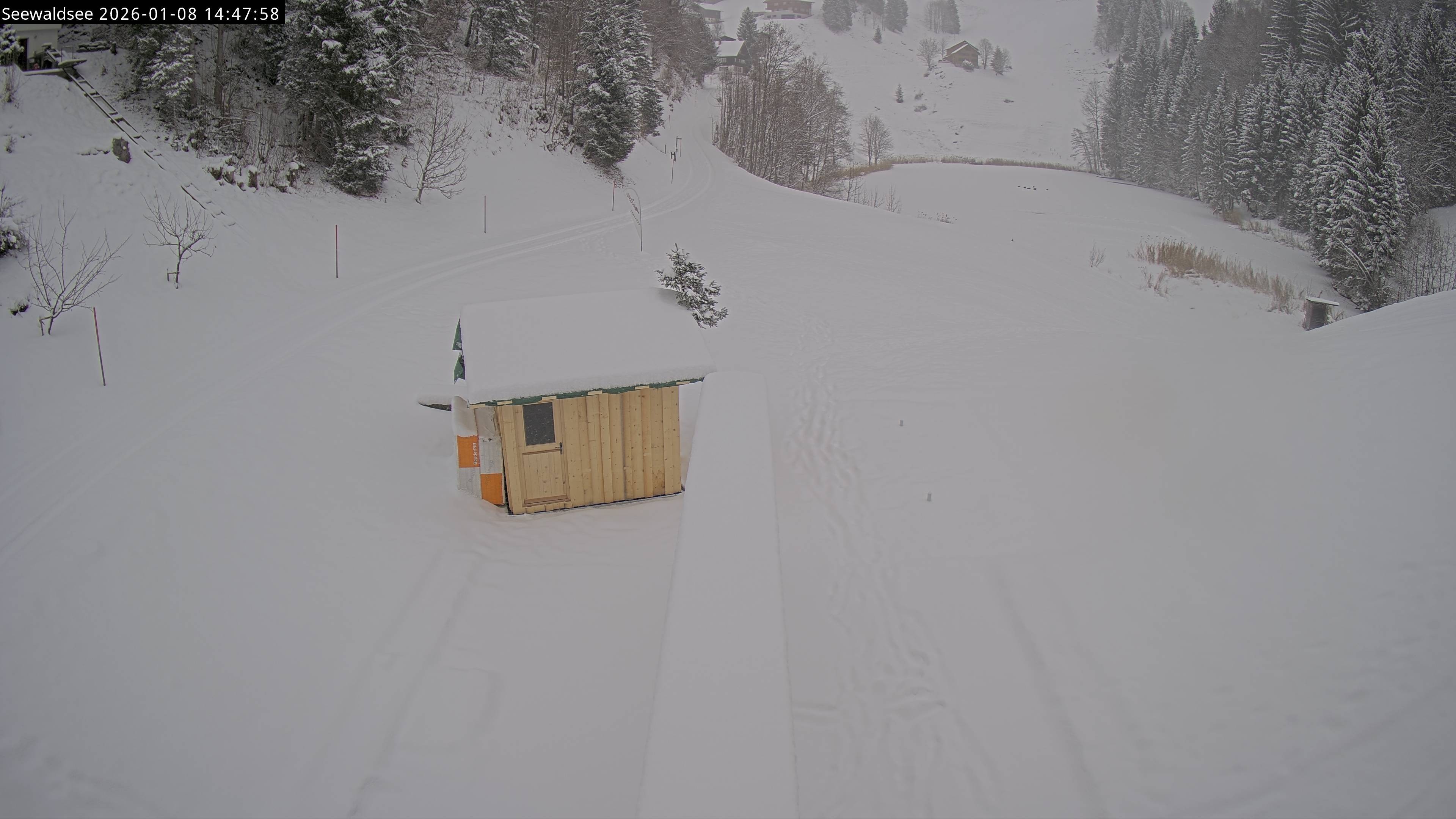 Archiv Foto Webcam Fontanella: Seewaldsee