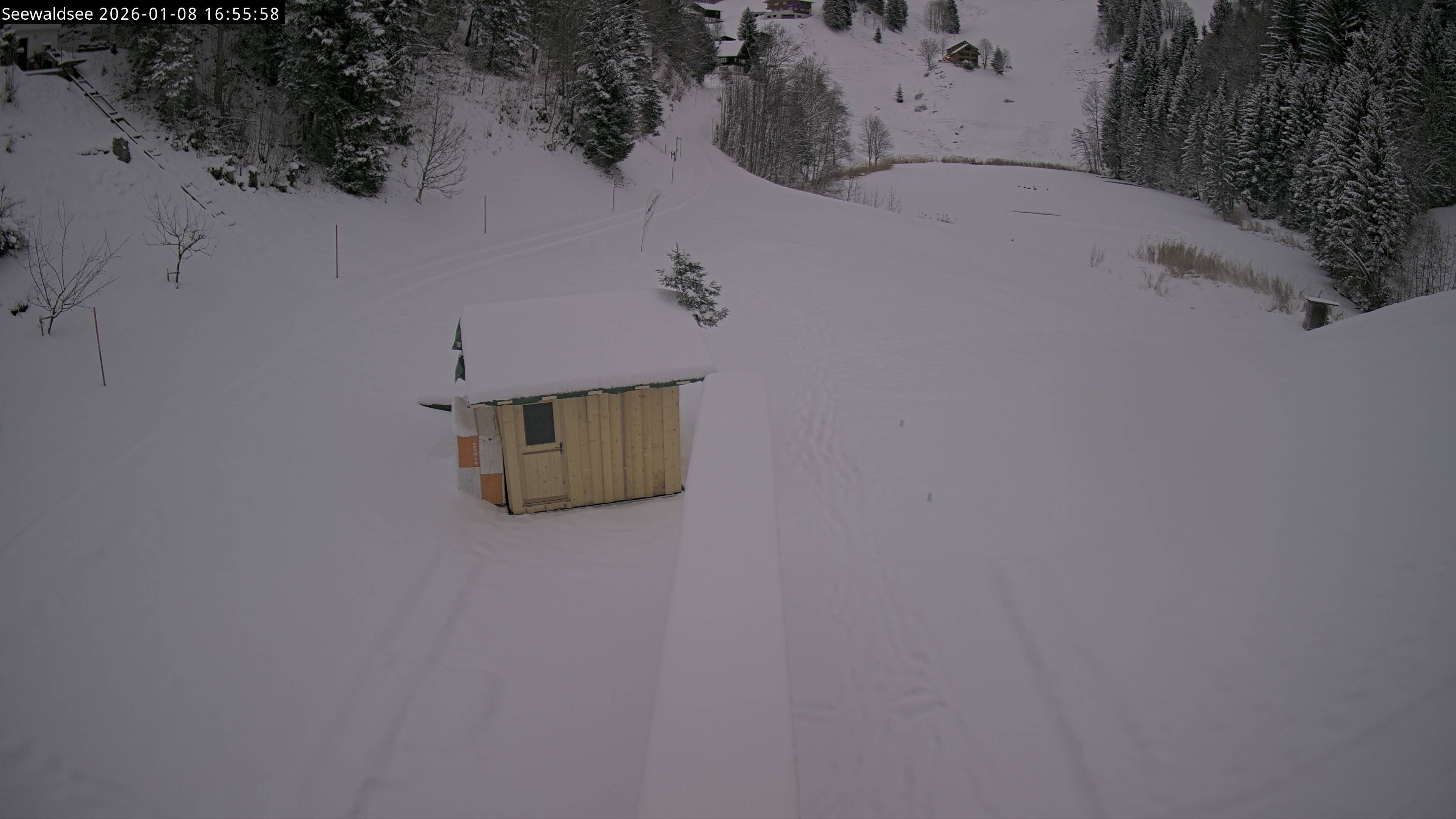 Archiv Foto Webcam Fontanella: Seewaldsee