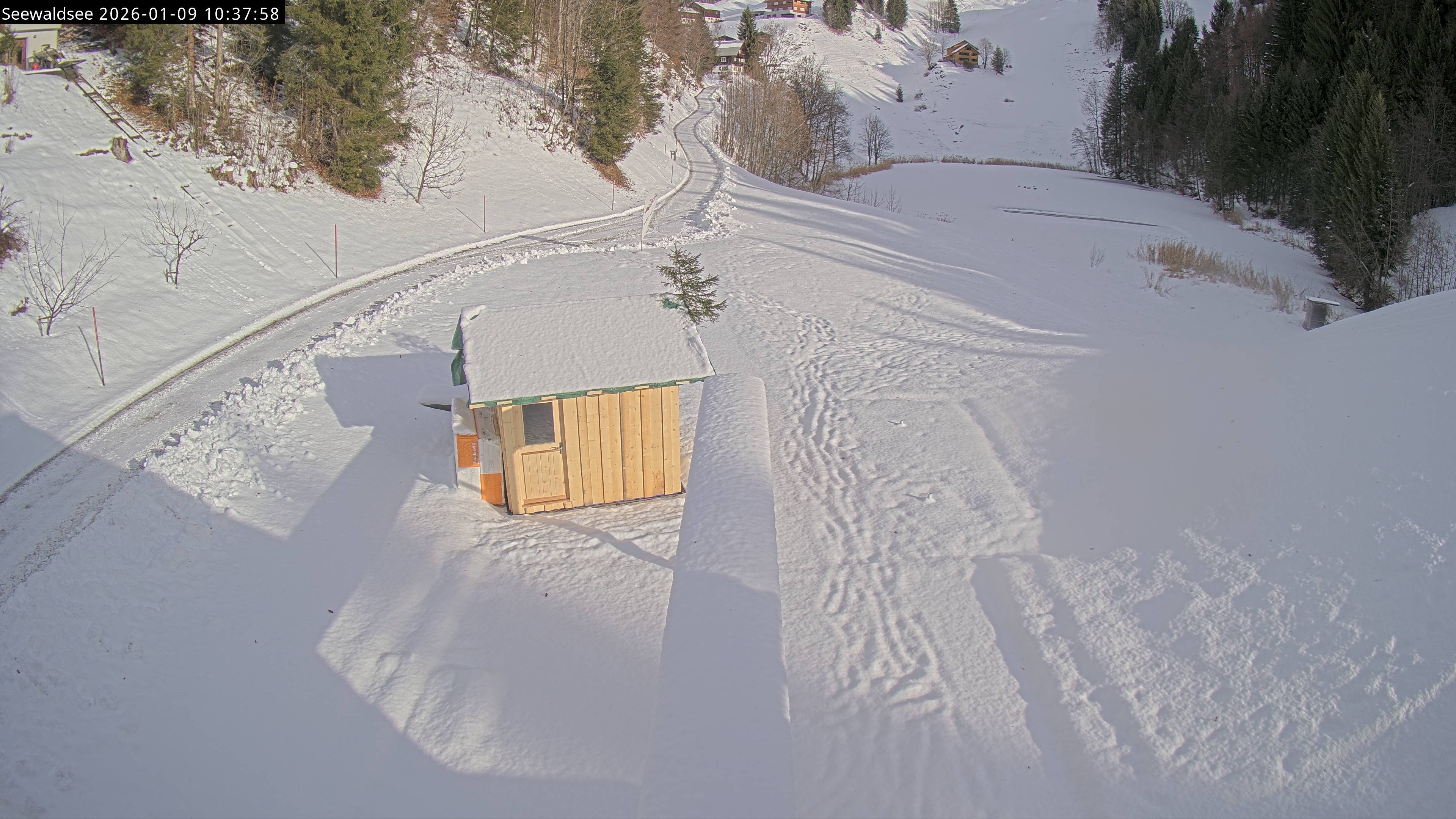 Archiv Foto Webcam Fontanella: Seewaldsee