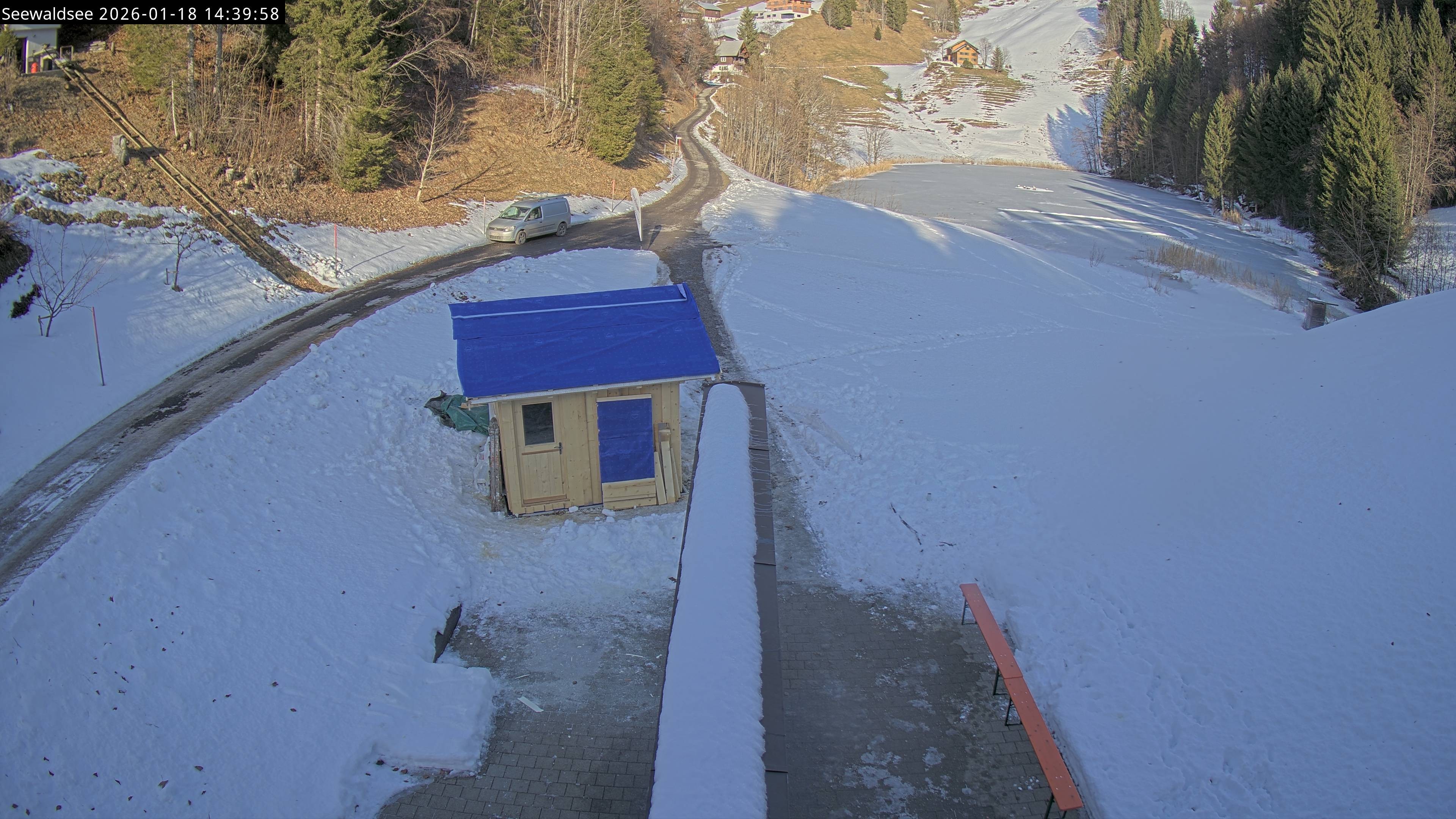 Archiv Foto Webcam Fontanella: Seewaldsee