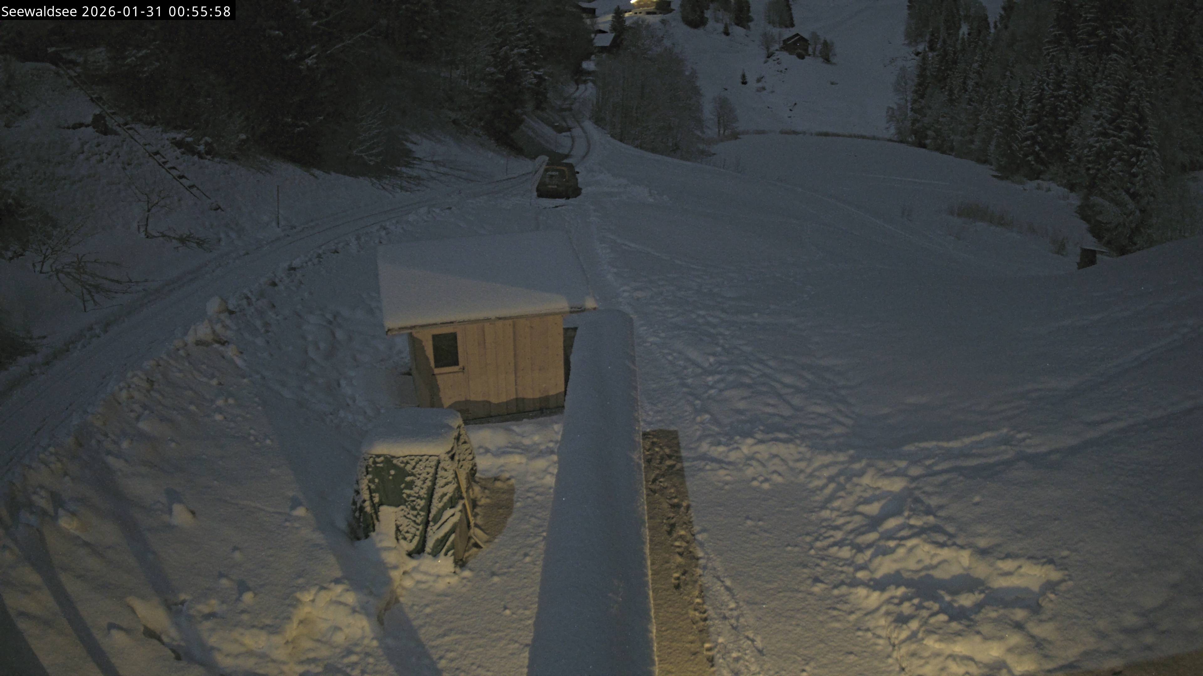 Archiv Foto Webcam Fontanella: Seewaldsee