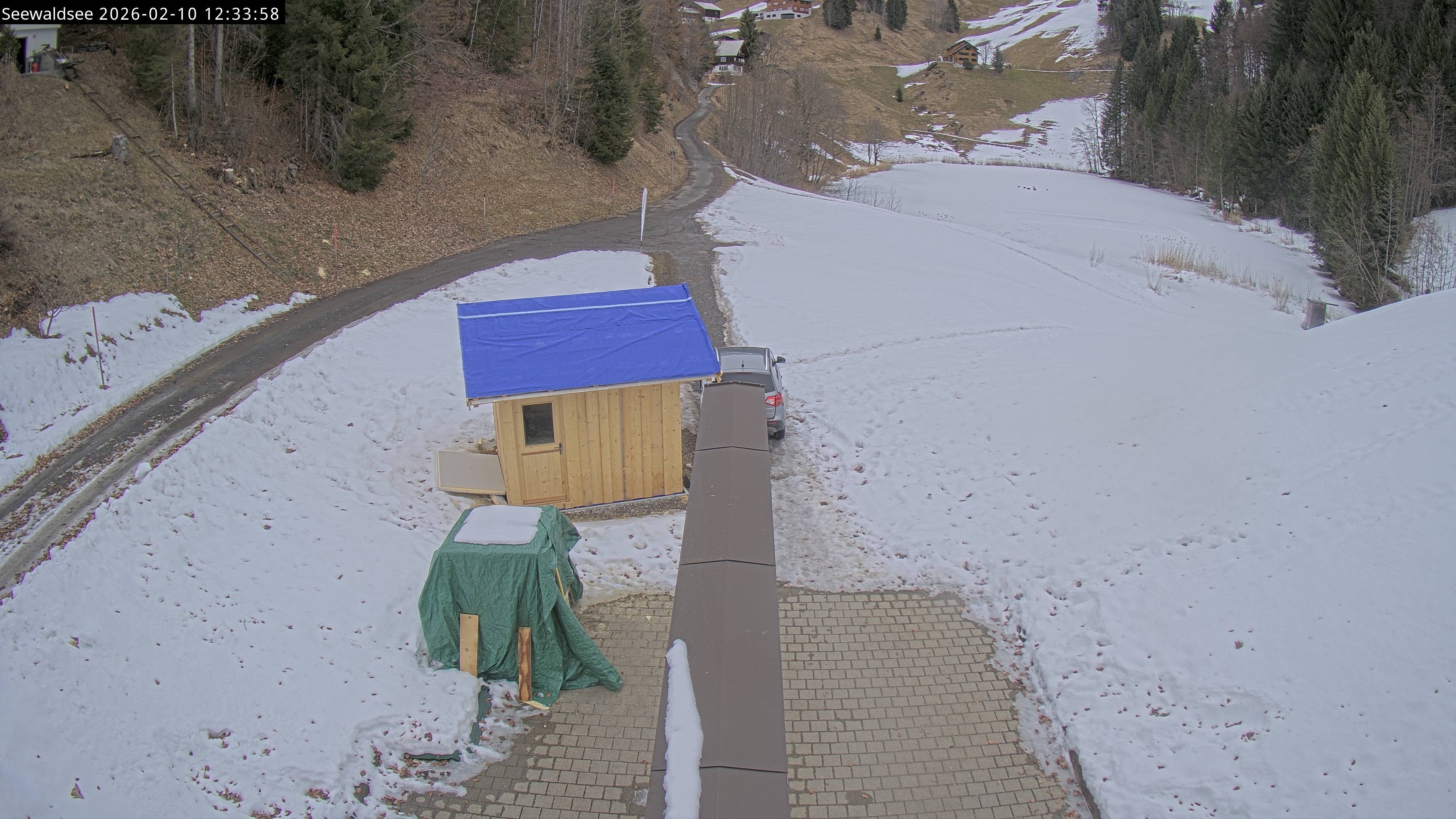 Archiv Foto Webcam Fontanella: Seewaldsee