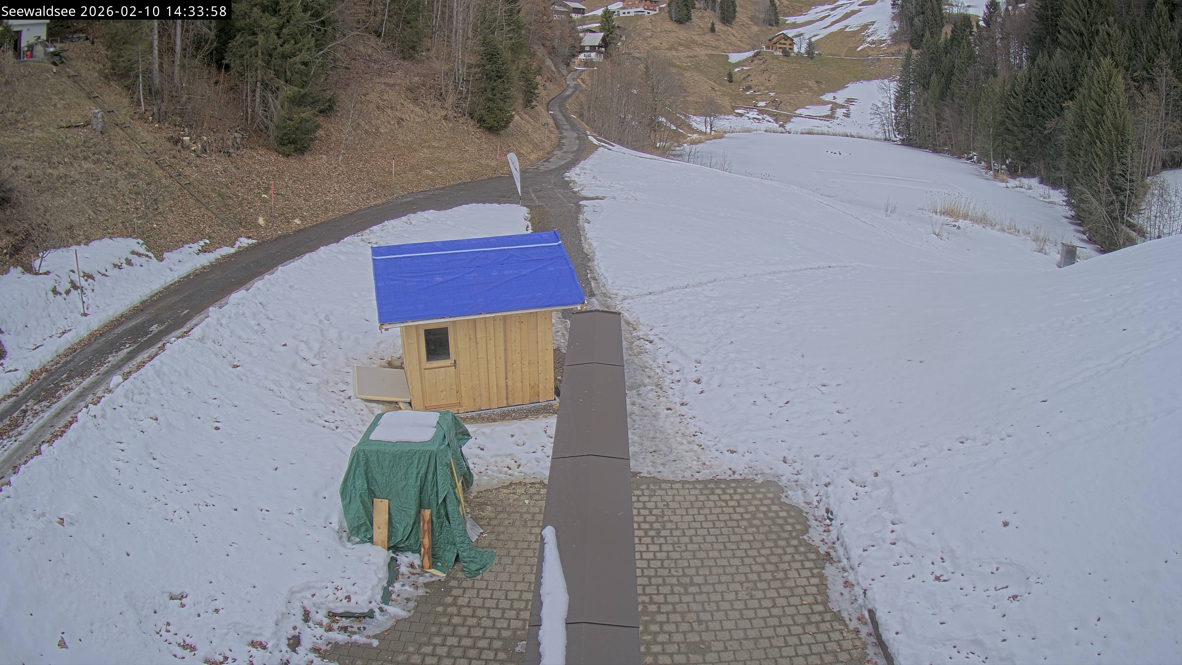 Archiv Foto Webcam Fontanella: Seewaldsee