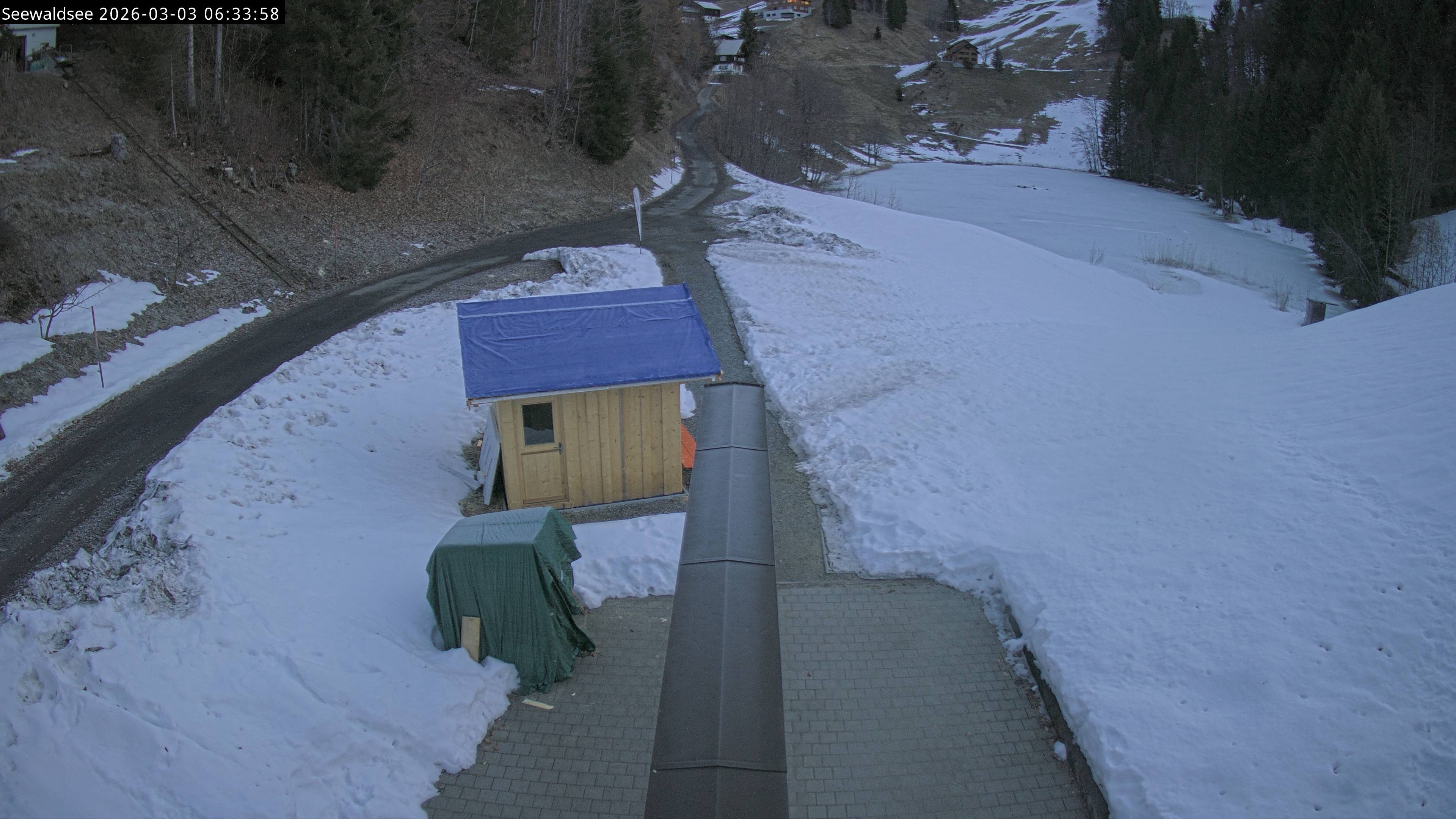 Archiv Foto Webcam Fontanella: Seewaldsee