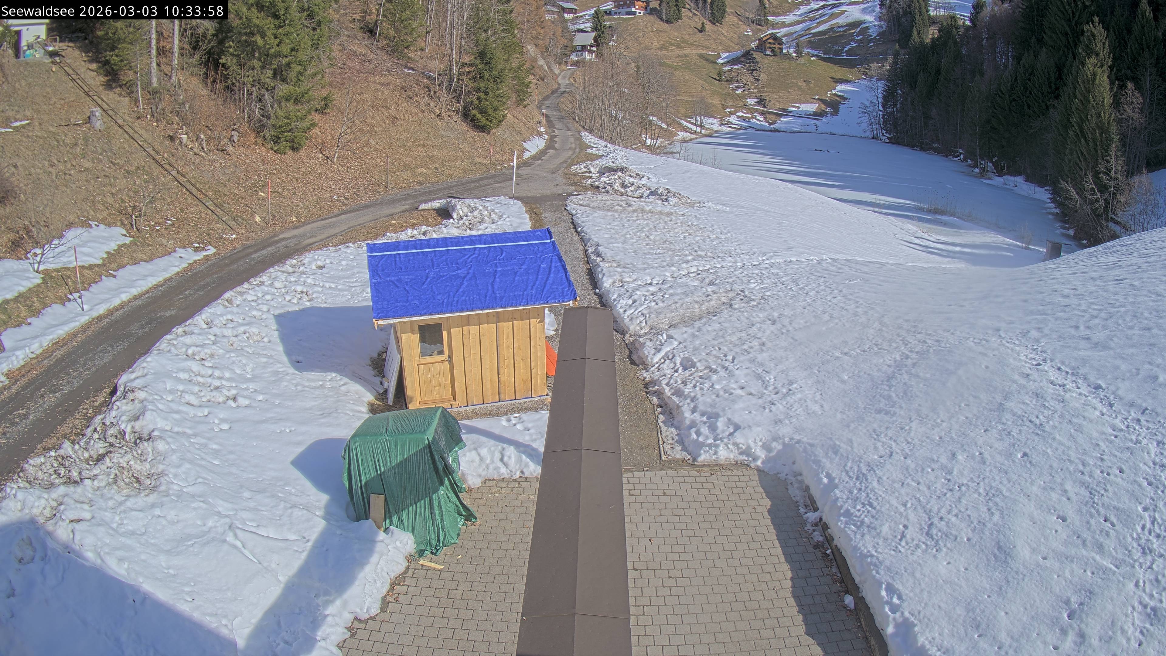 Archiv Foto Webcam Fontanella: Seewaldsee