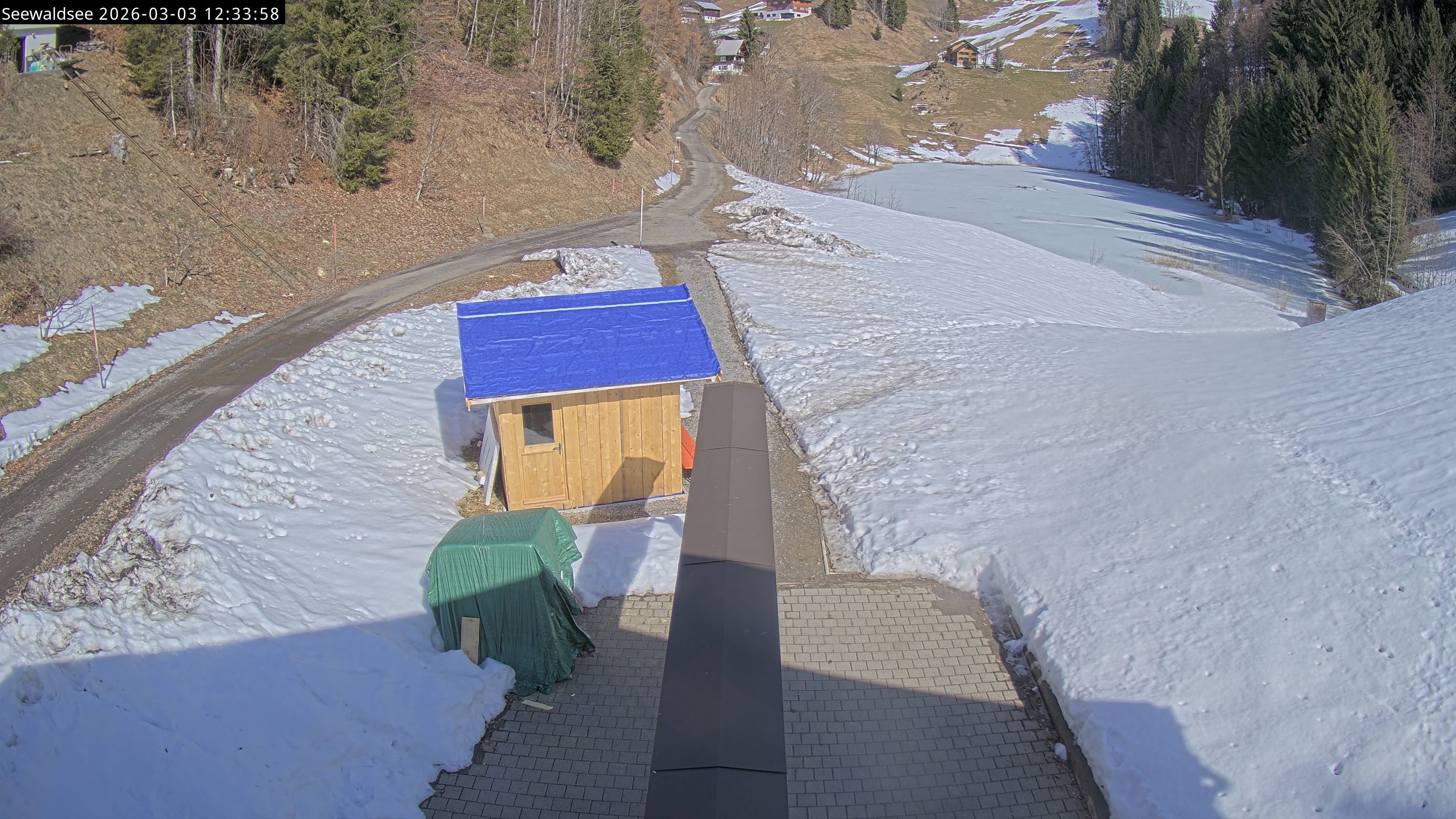 Archiv Foto Webcam Fontanella: Seewaldsee