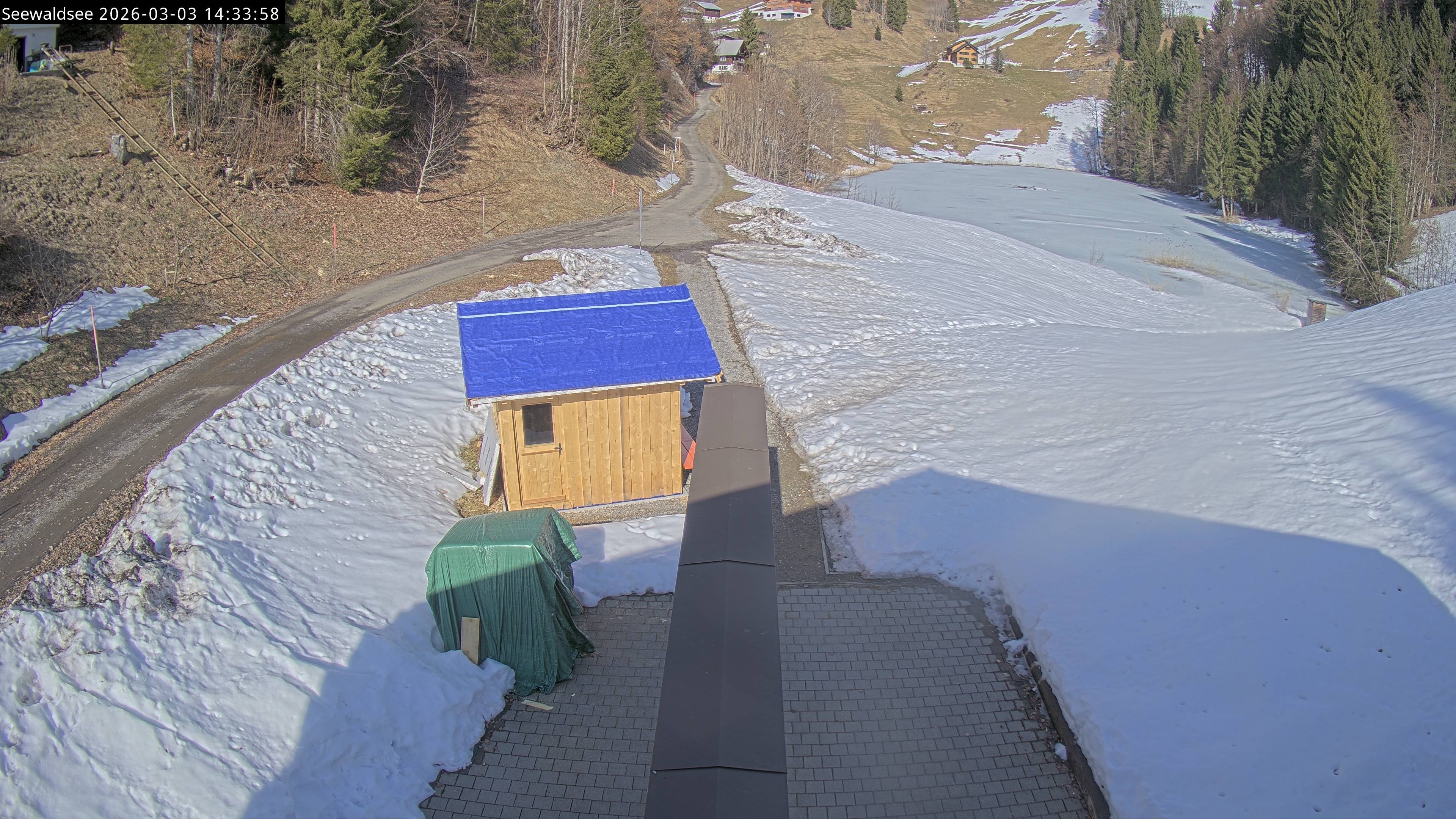 Archiv Foto Webcam Fontanella: Seewaldsee