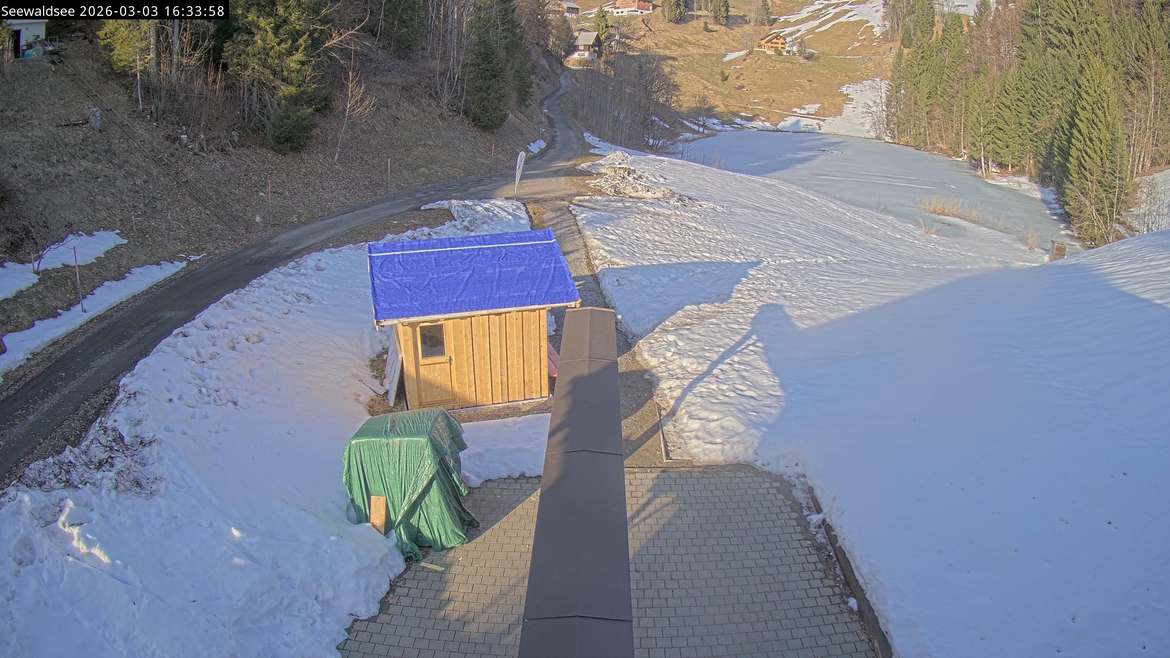 Archiv Foto Webcam Fontanella: Seewaldsee