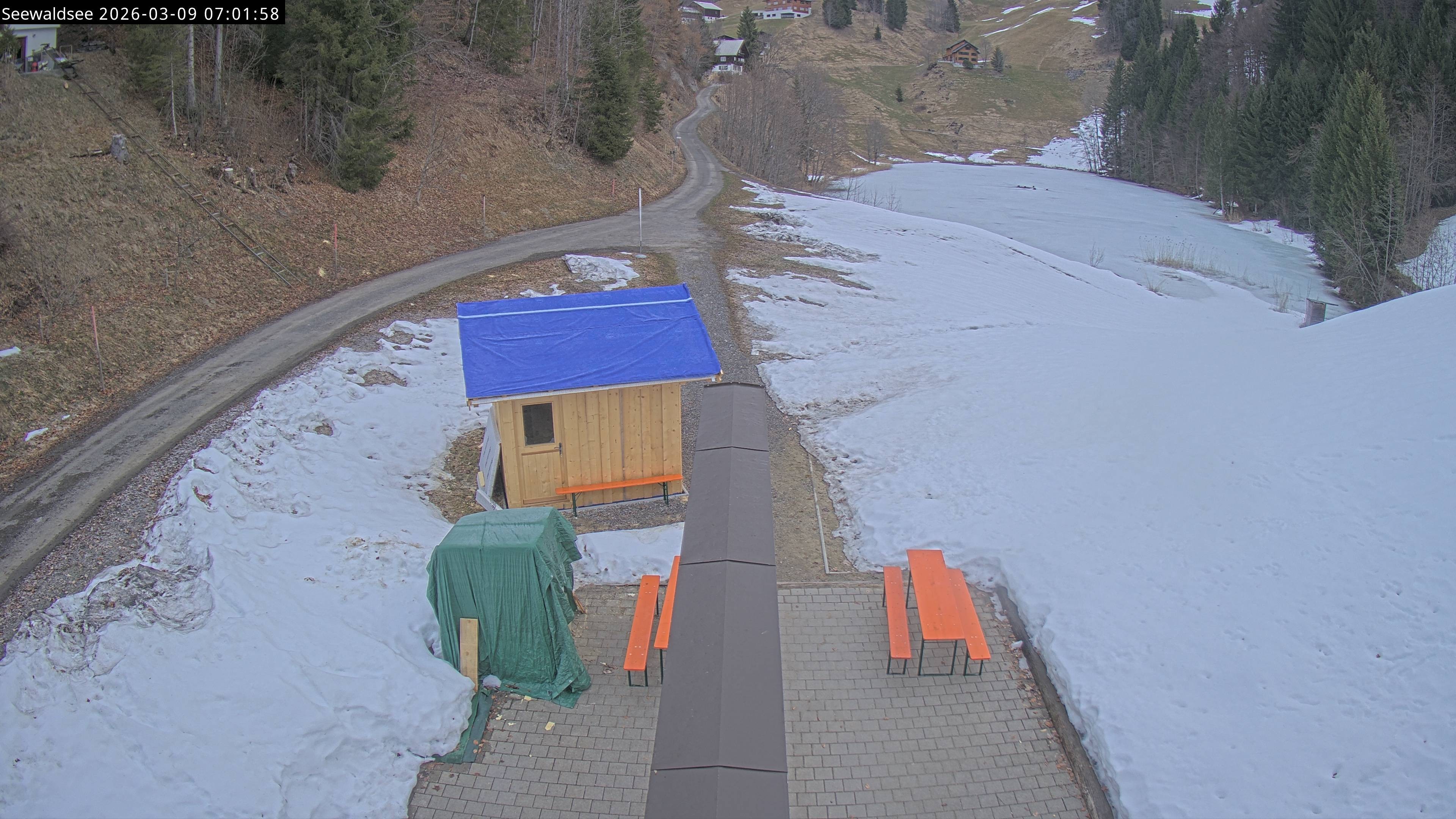 Archiv Foto Webcam Fontanella: Seewaldsee