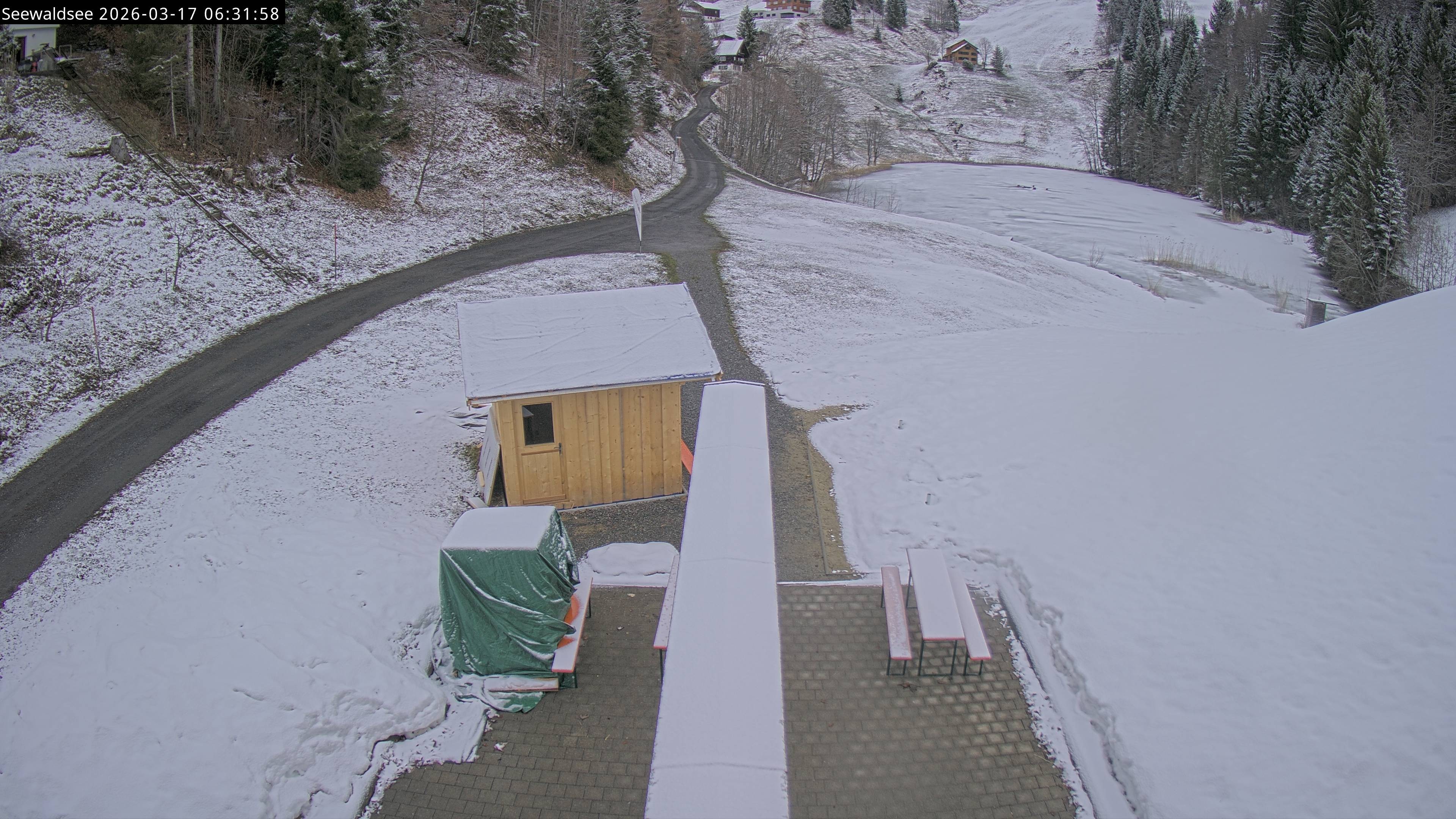 Archiv Foto Webcam Fontanella: Seewaldsee