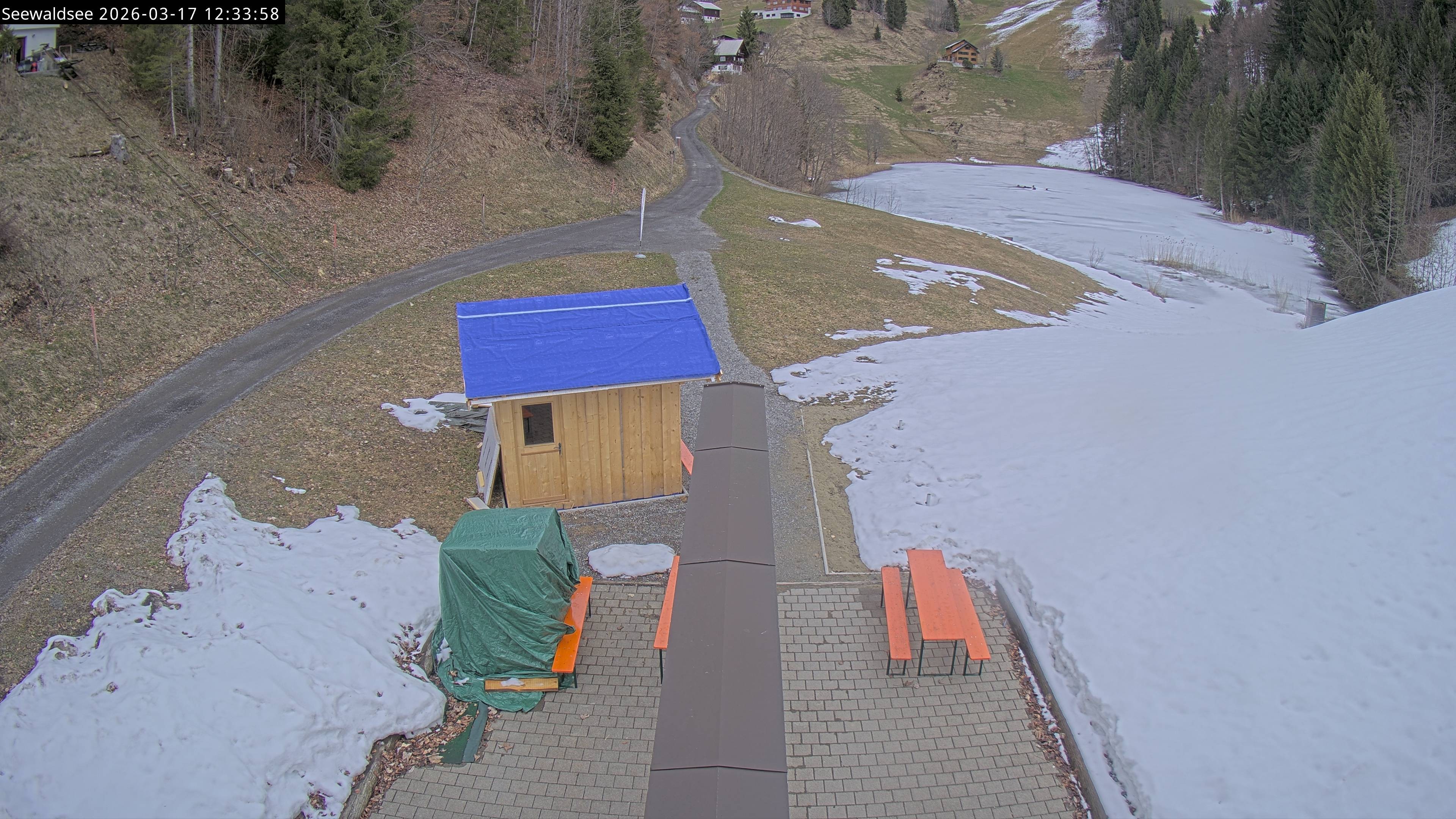 Archiv Foto Webcam Fontanella: Seewaldsee