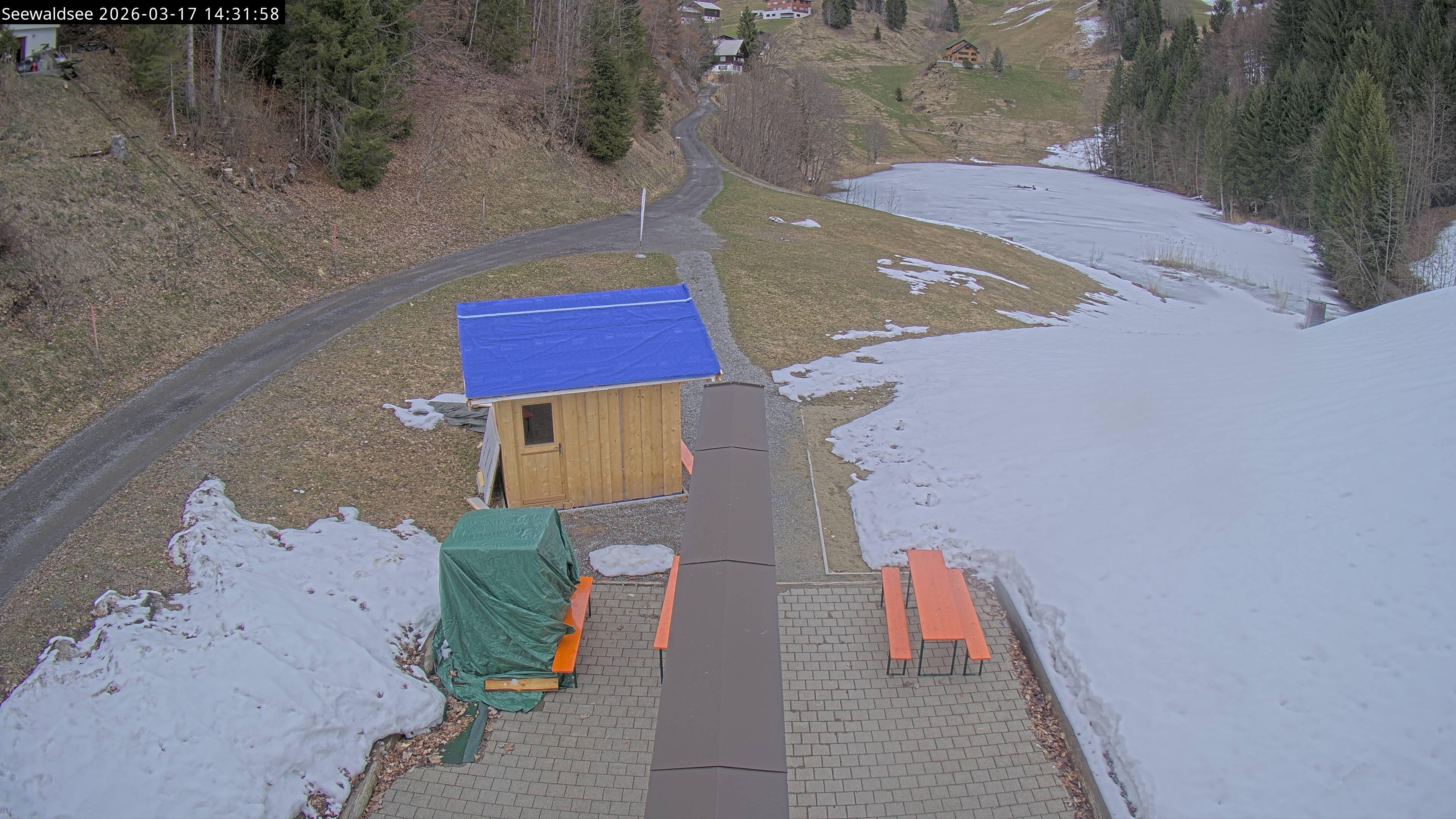 Archiv Foto Webcam Fontanella: Seewaldsee