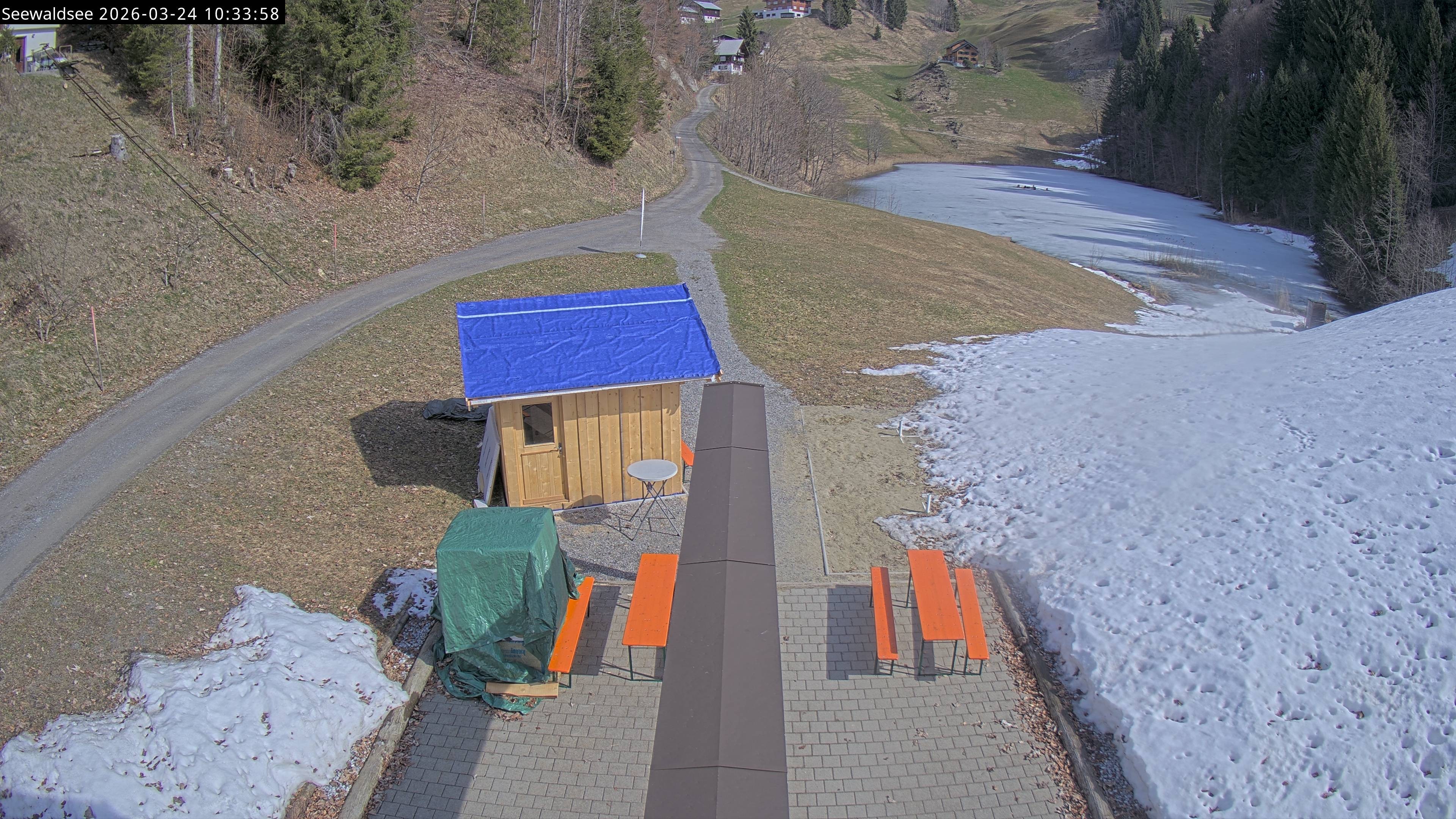 Archiv Foto Webcam Fontanella: Seewaldsee