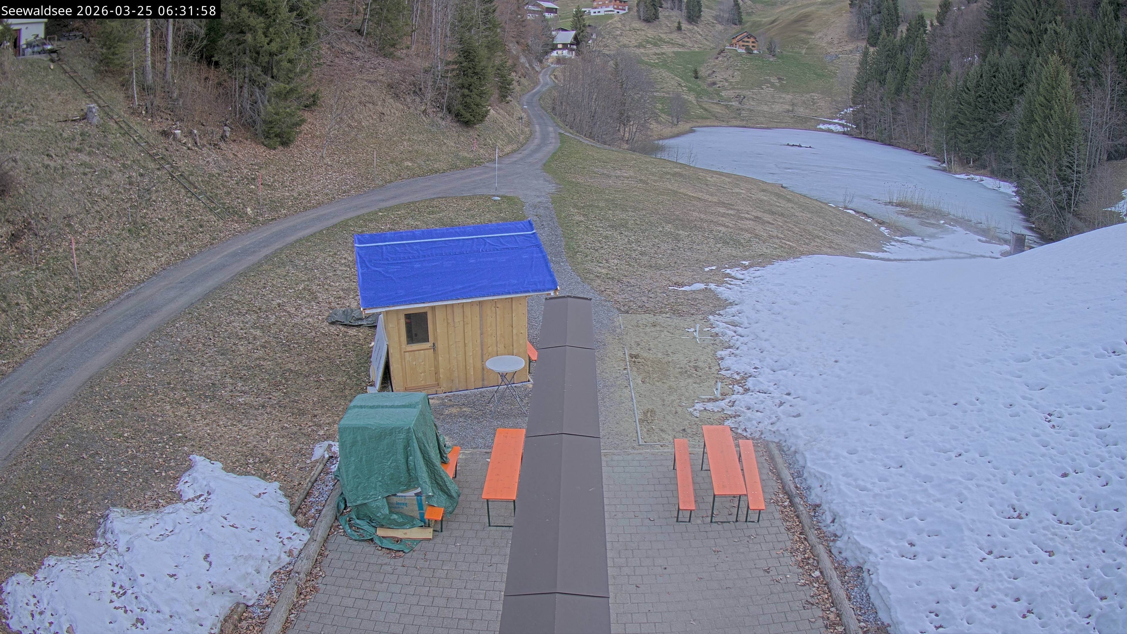 Archiv Foto Webcam Fontanella: Seewaldsee