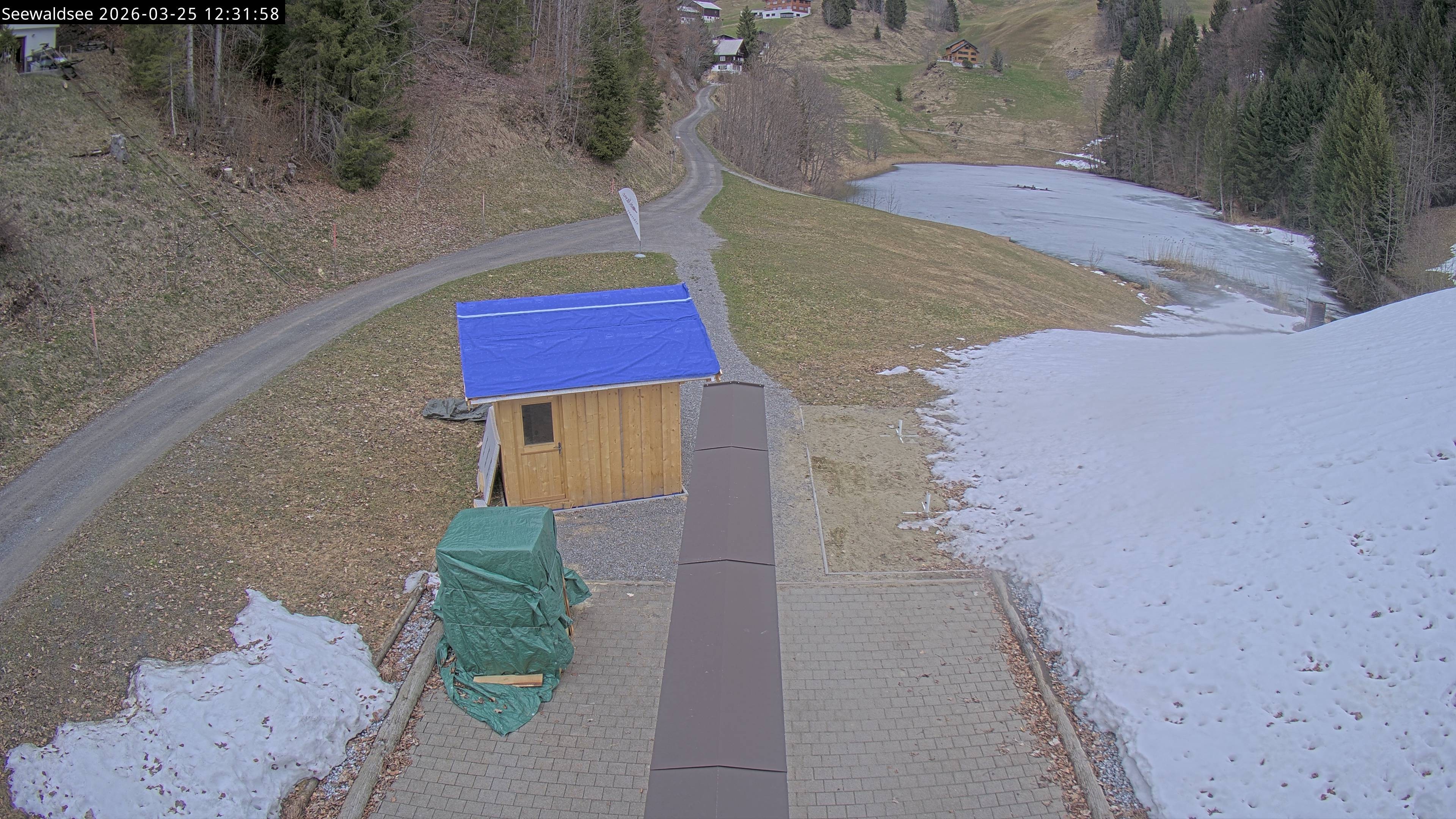Archiv Foto Webcam Fontanella: Seewaldsee