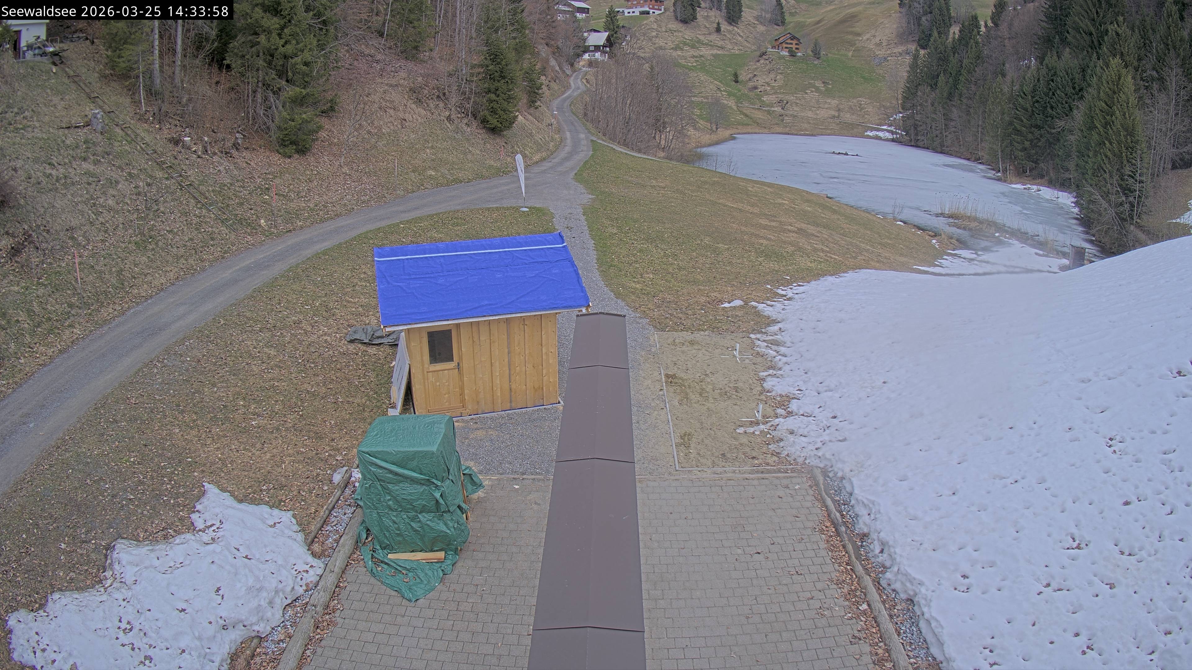 Archiv Foto Webcam Fontanella: Seewaldsee