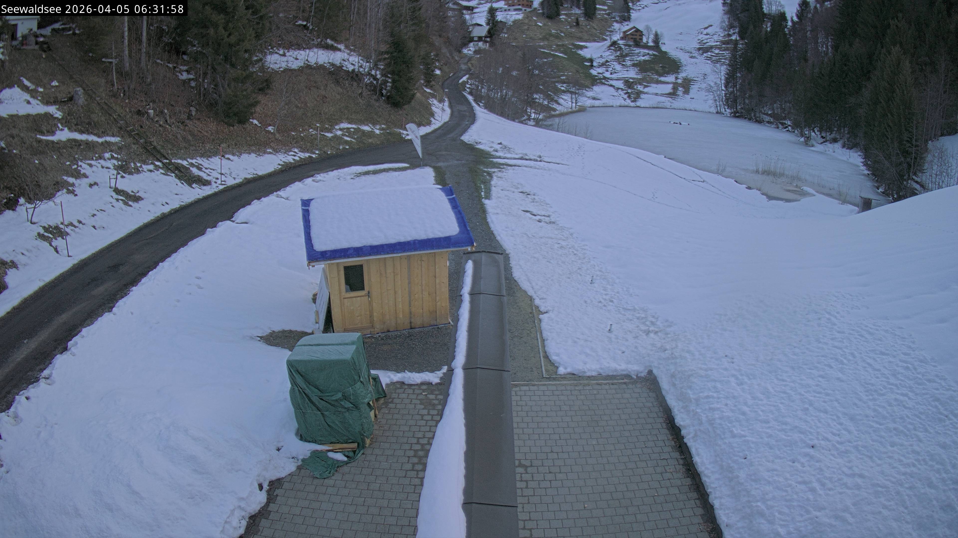 Archiv Foto Webcam Fontanella: Seewaldsee