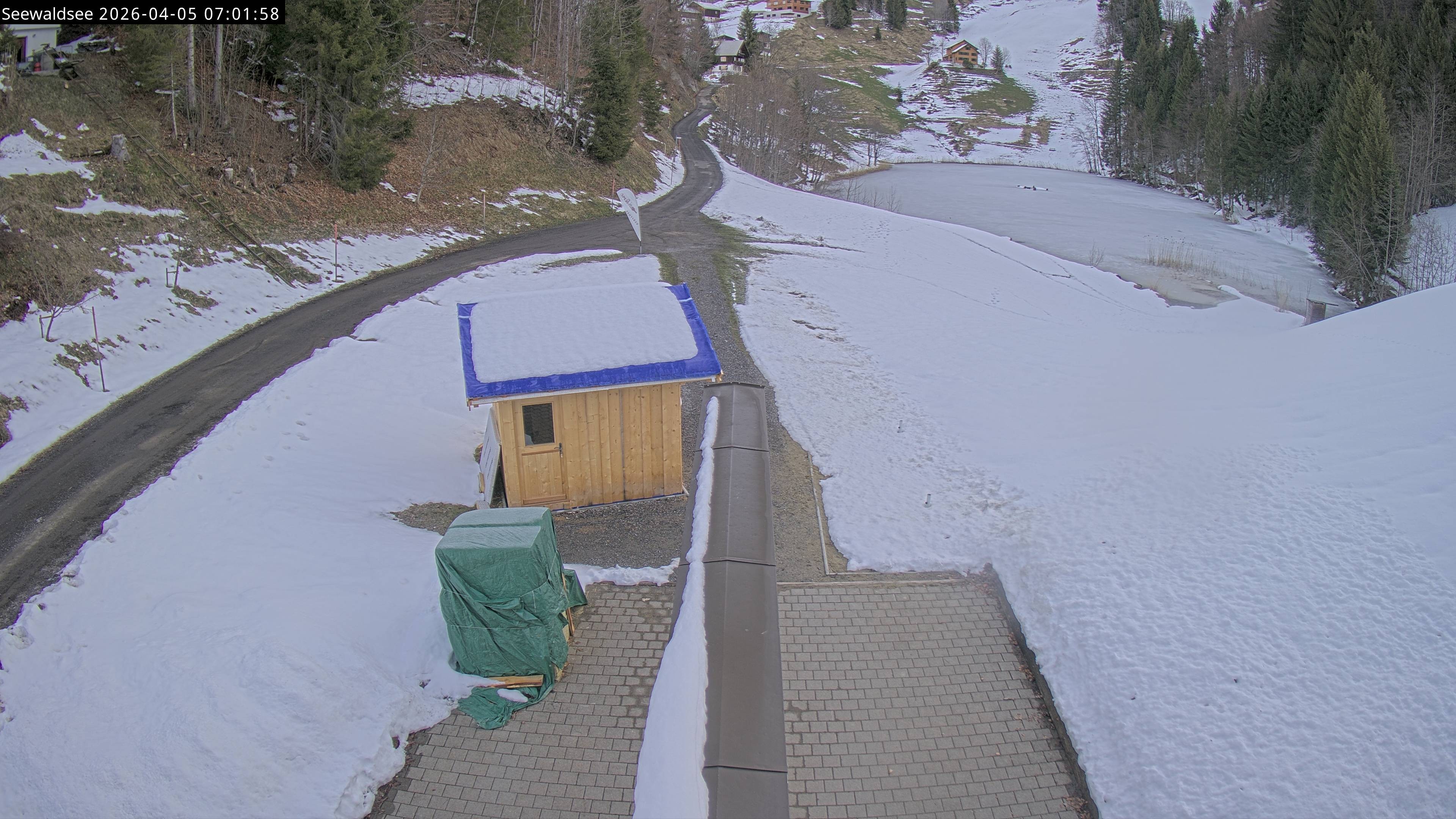 Archiv Foto Webcam Fontanella: Seewaldsee