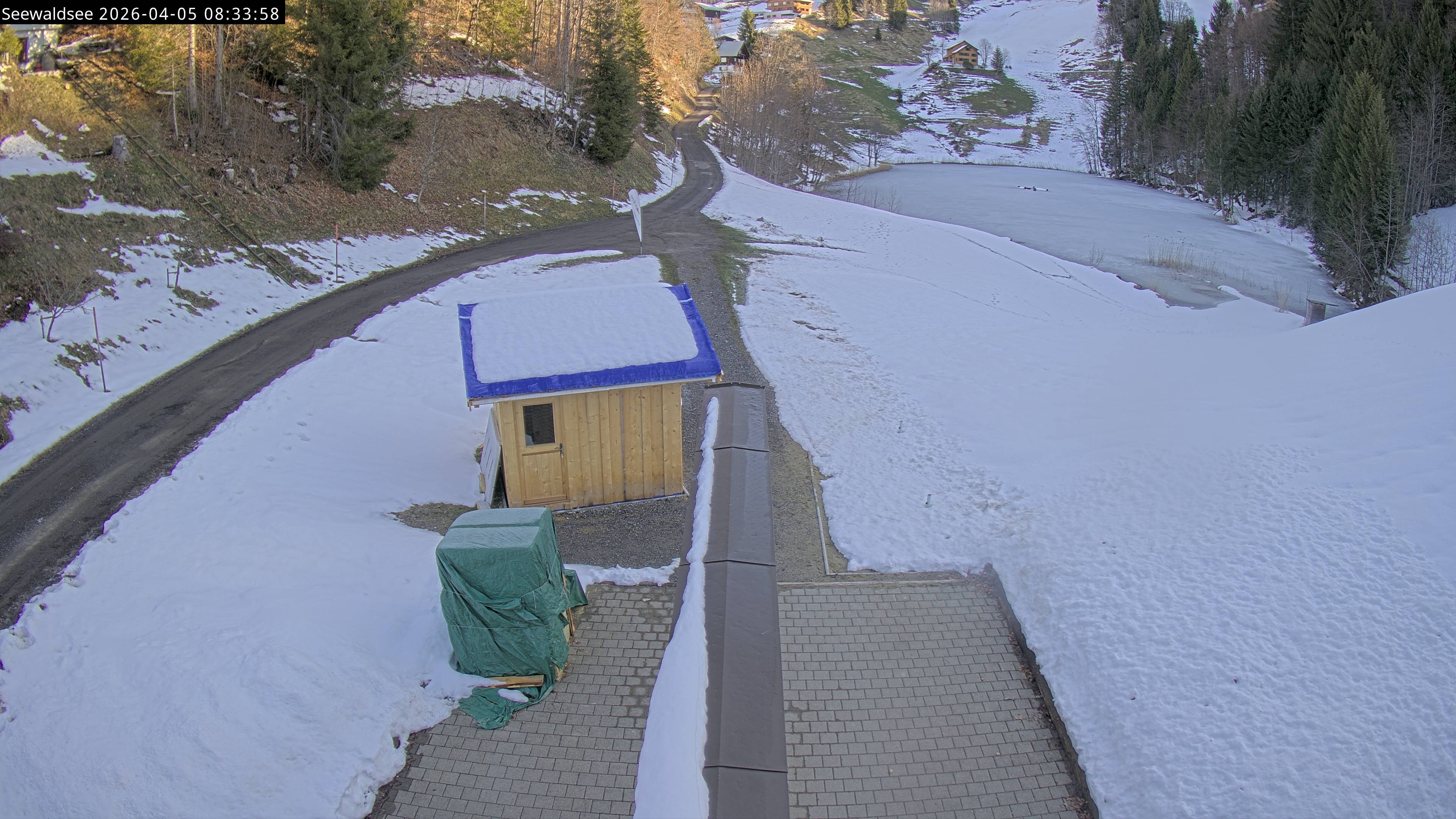 Archiv Foto Webcam Fontanella: Seewaldsee