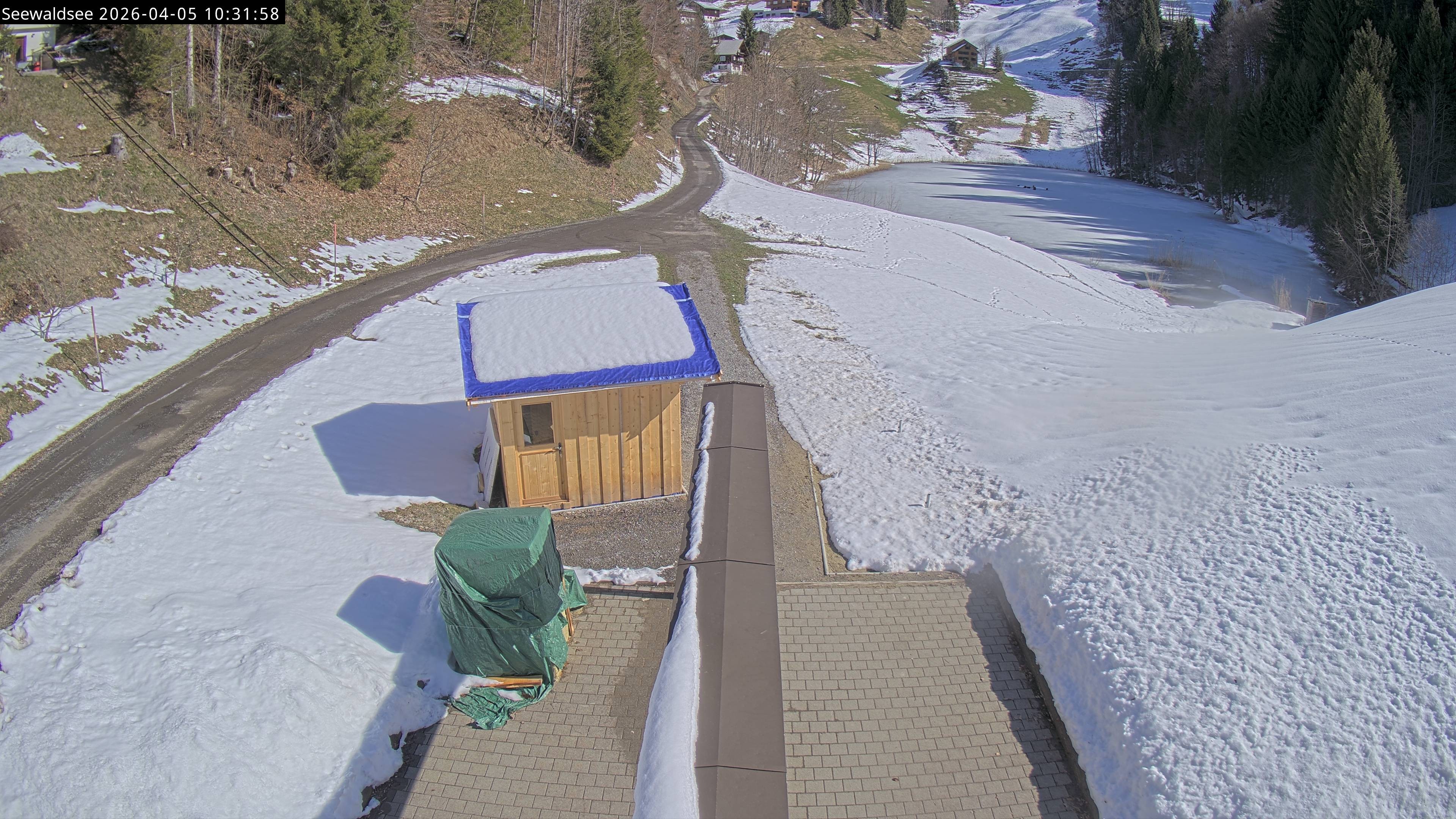 Archiv Foto Webcam Fontanella: Seewaldsee