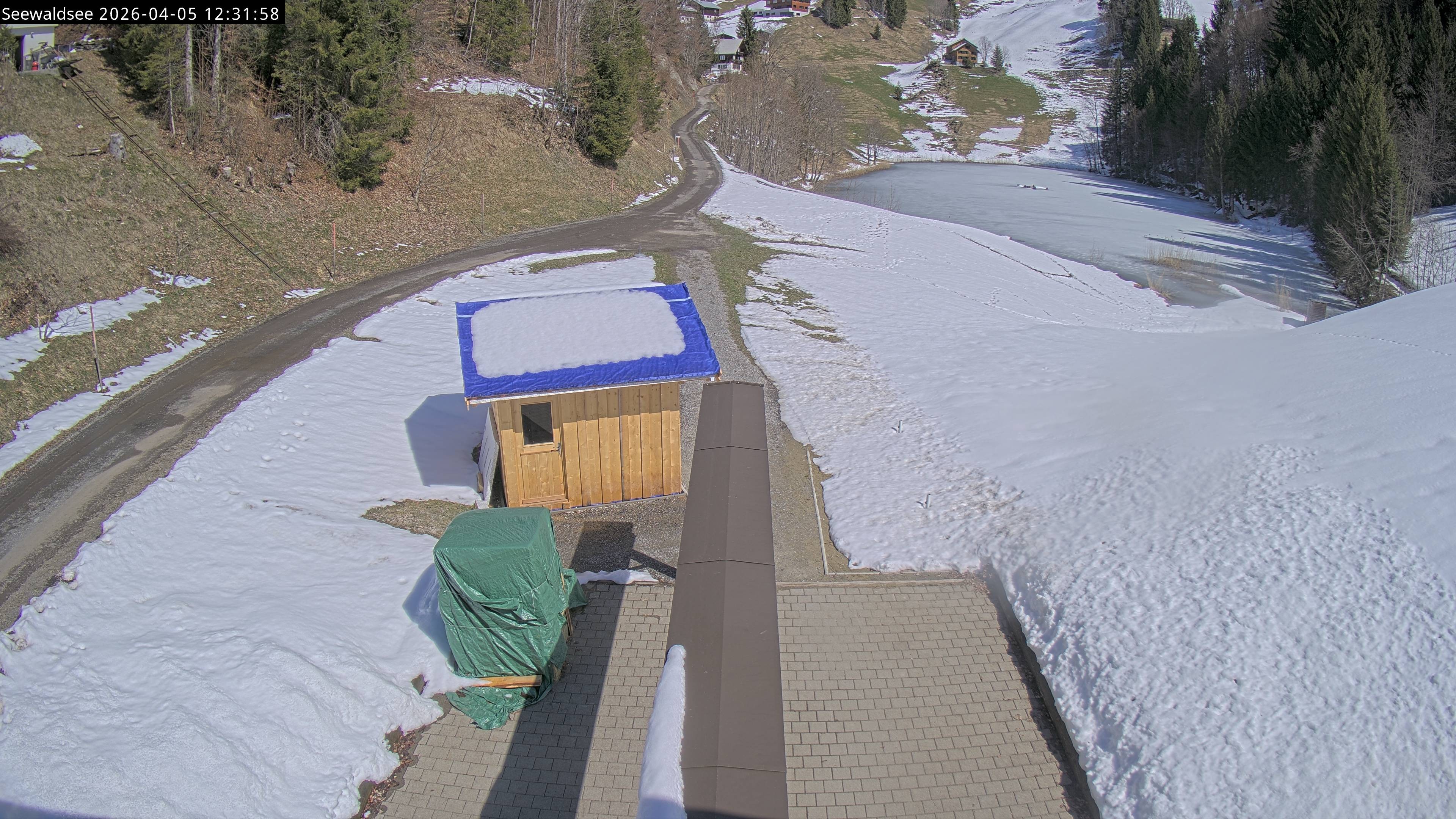 Archiv Foto Webcam Fontanella: Seewaldsee