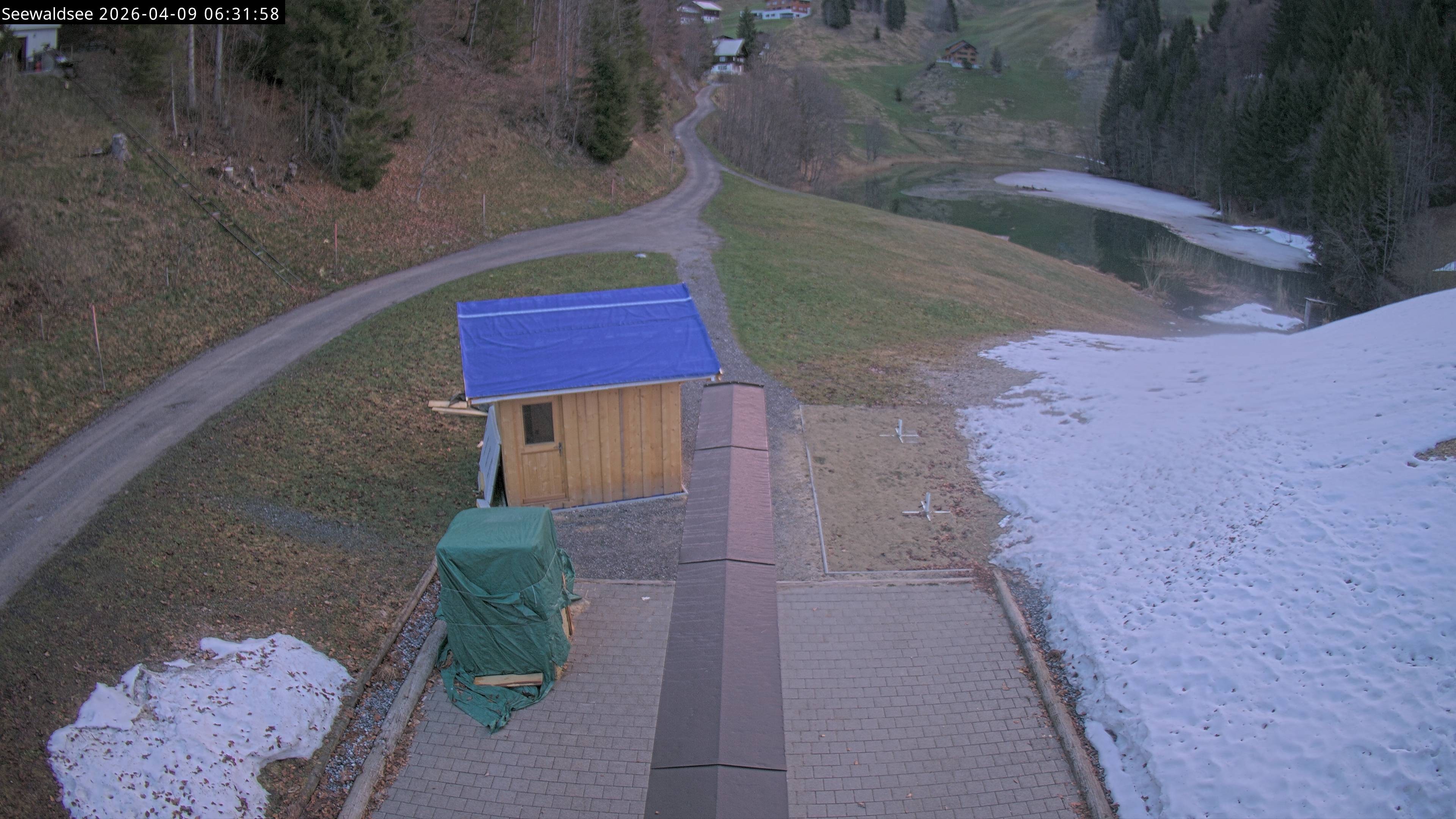 Archiv Foto Webcam Fontanella: Seewaldsee