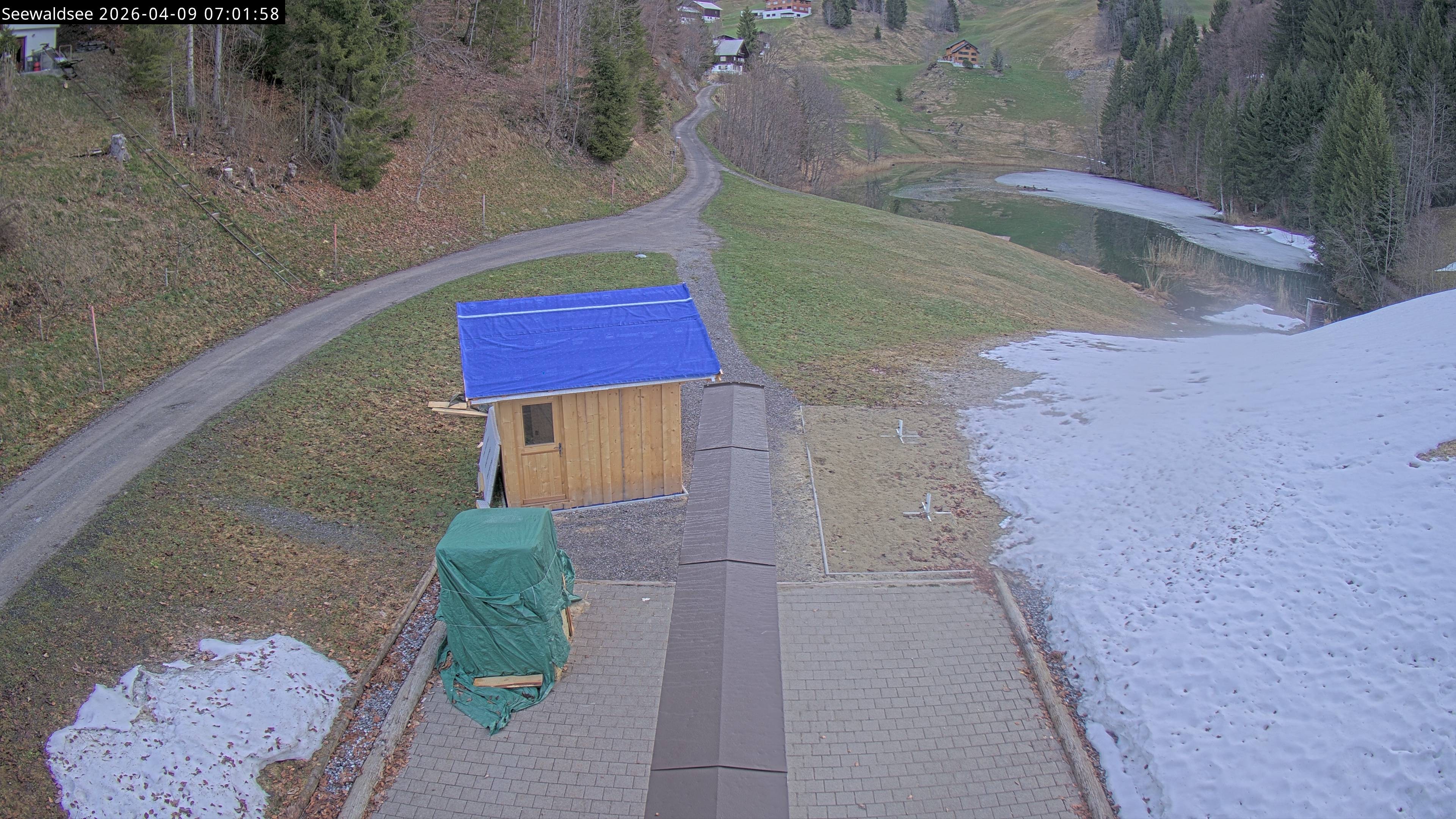 Archiv Foto Webcam Fontanella: Seewaldsee