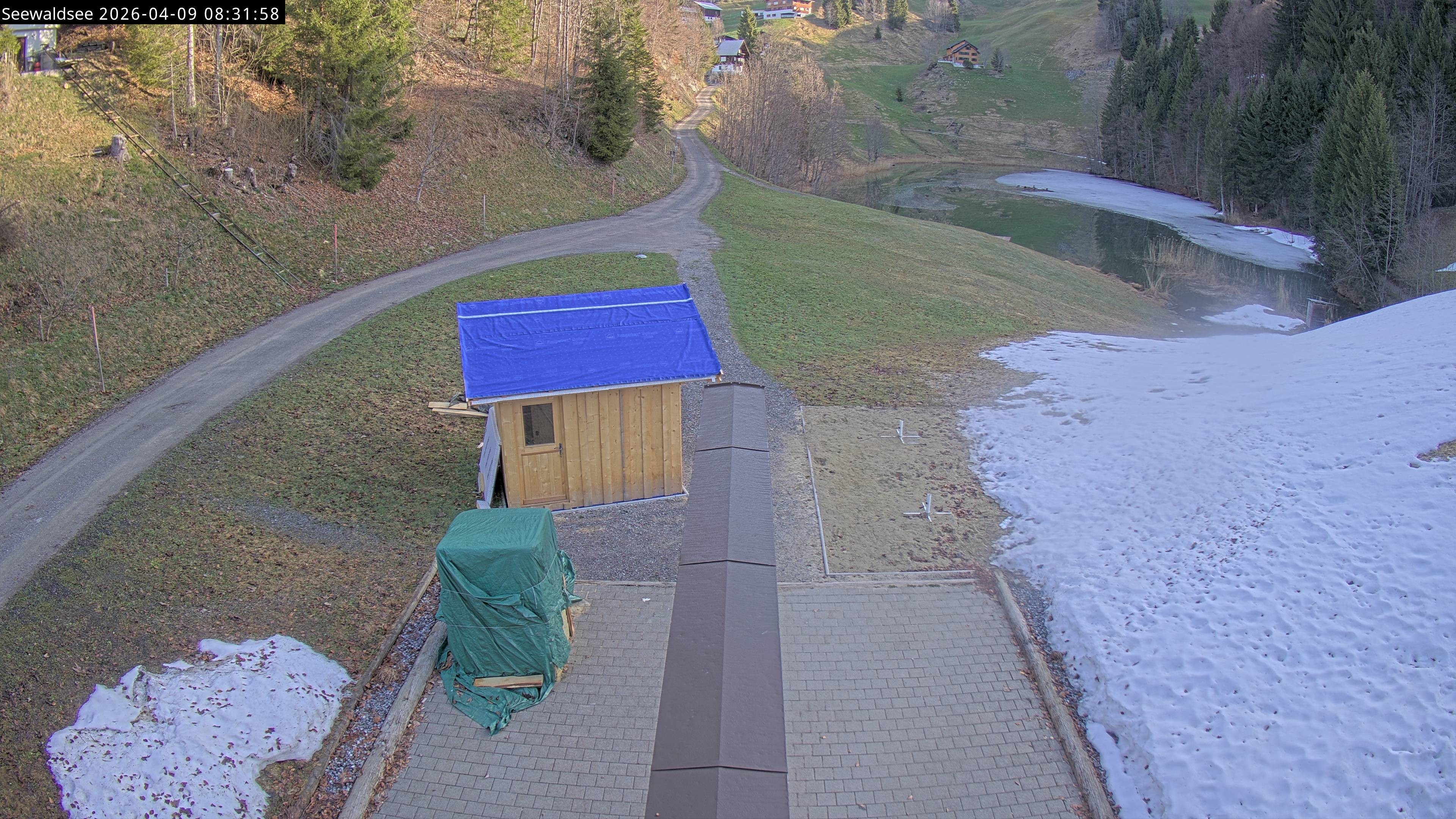 Archiv Foto Webcam Fontanella: Seewaldsee