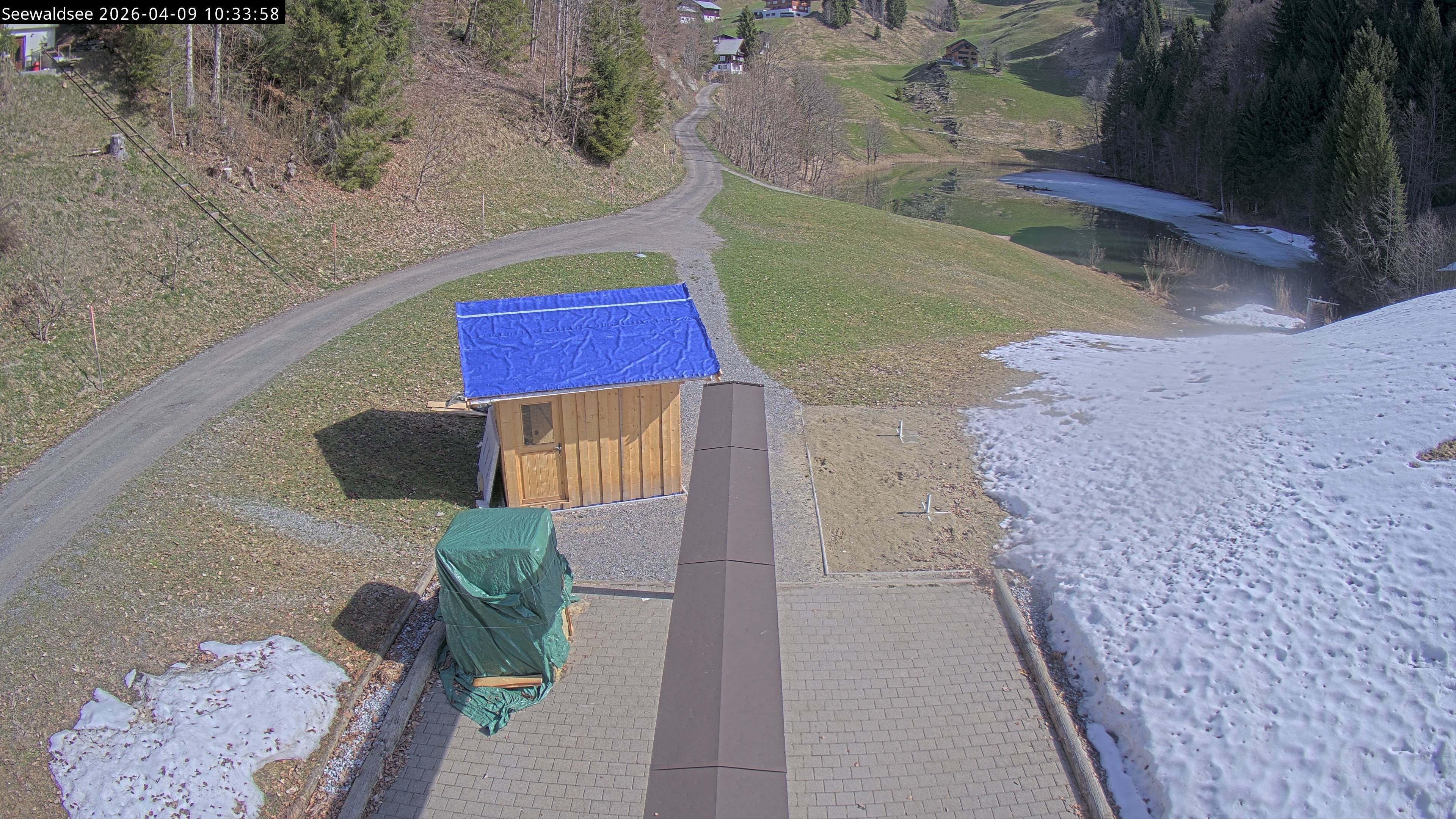 Archiv Foto Webcam Fontanella: Seewaldsee