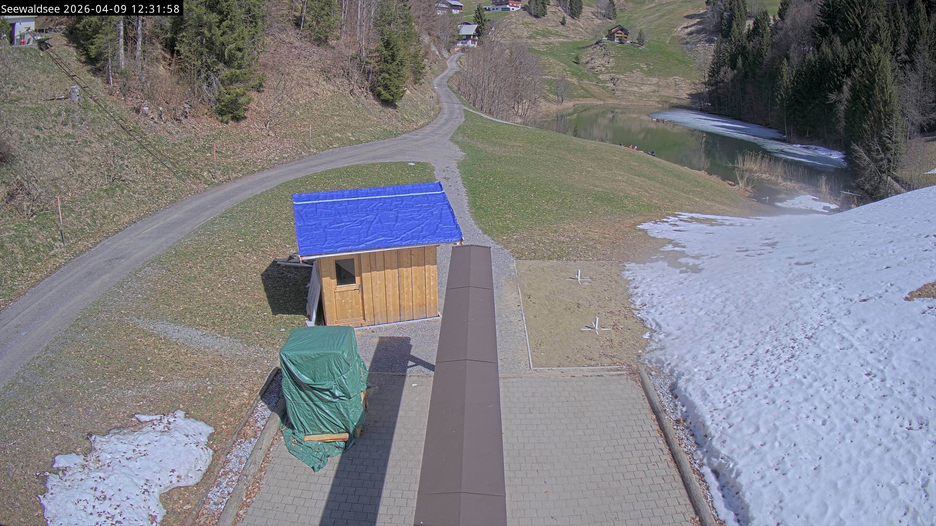 Archiv Foto Webcam Fontanella: Seewaldsee