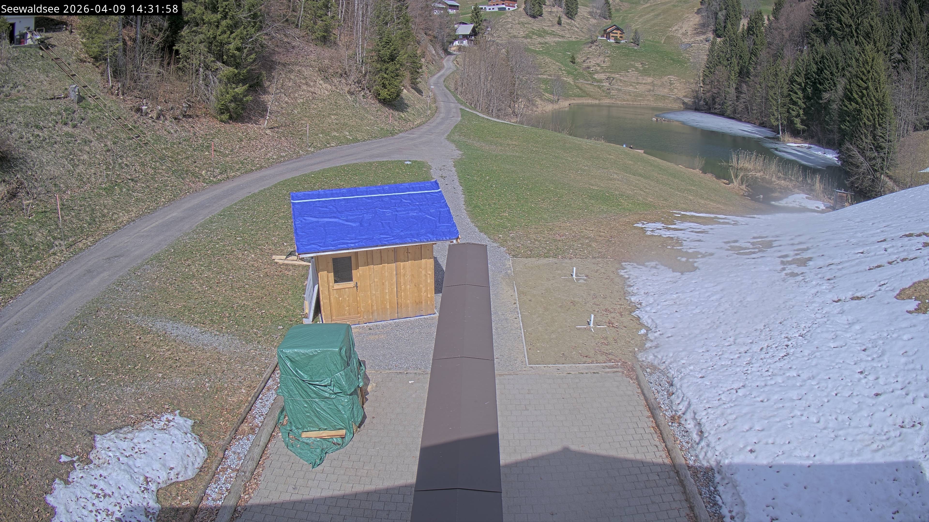 Archiv Foto Webcam Fontanella: Seewaldsee