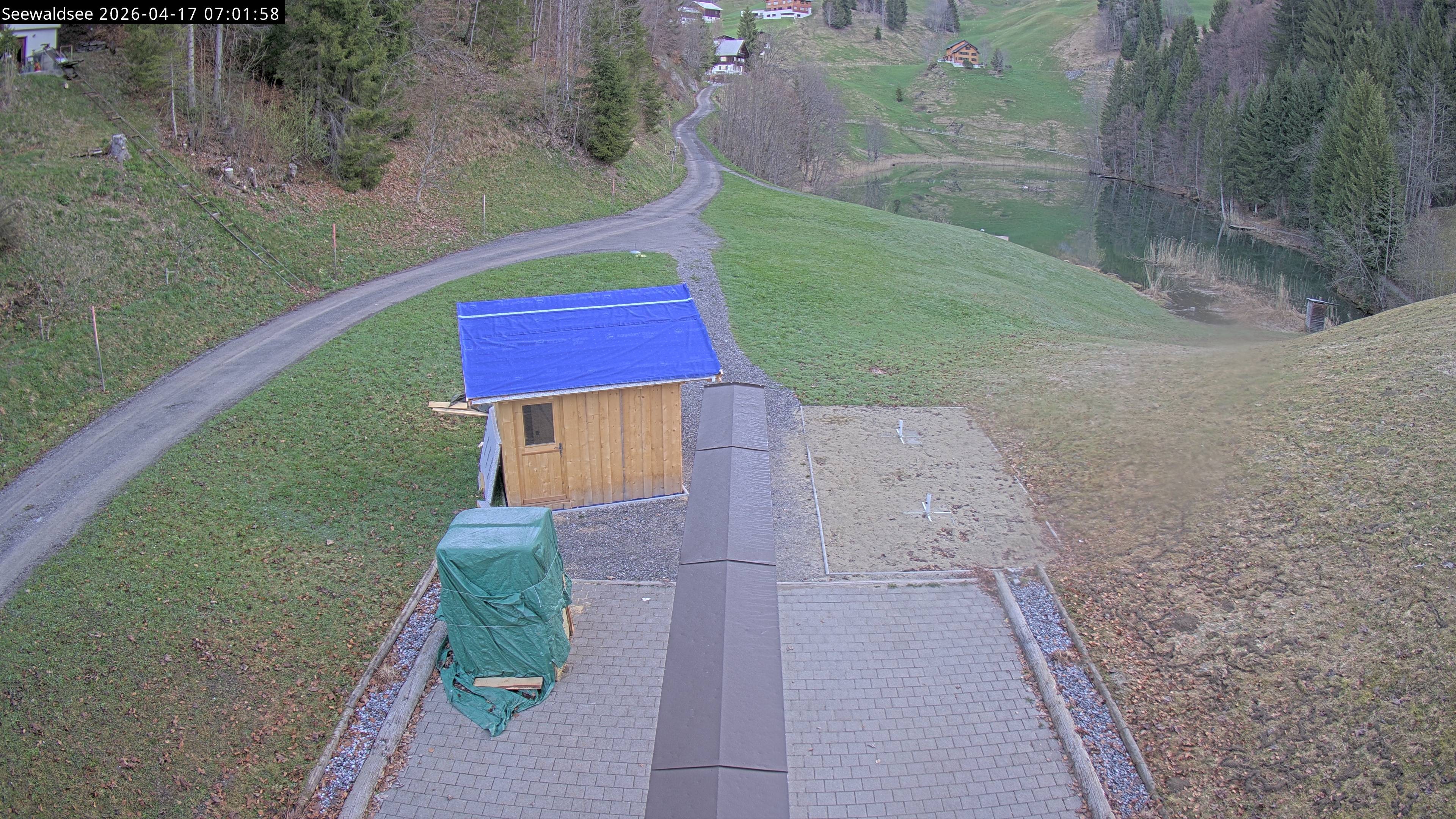 Archiv Foto Webcam Fontanella: Seewaldsee