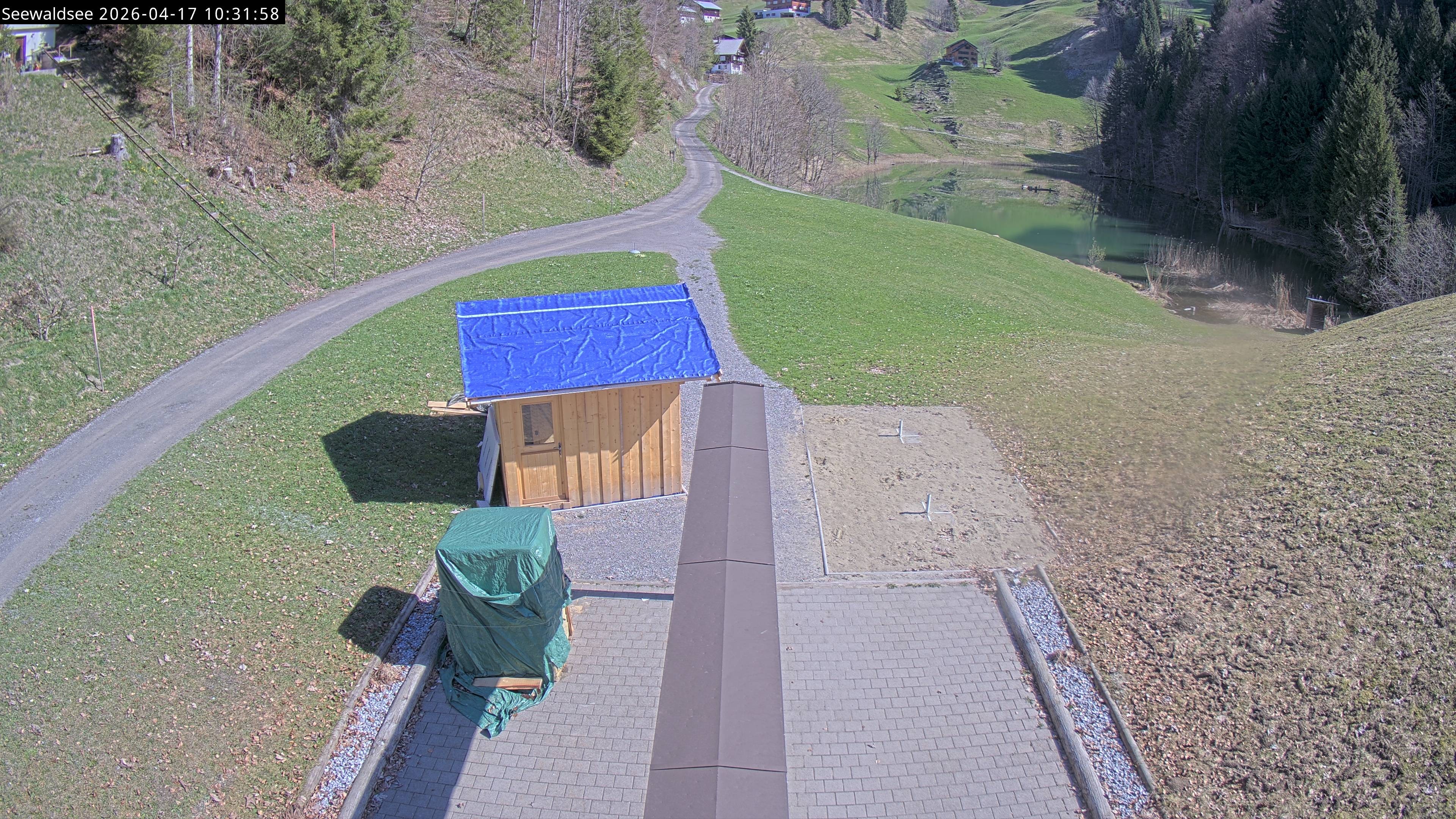 Archiv Foto Webcam Fontanella: Seewaldsee