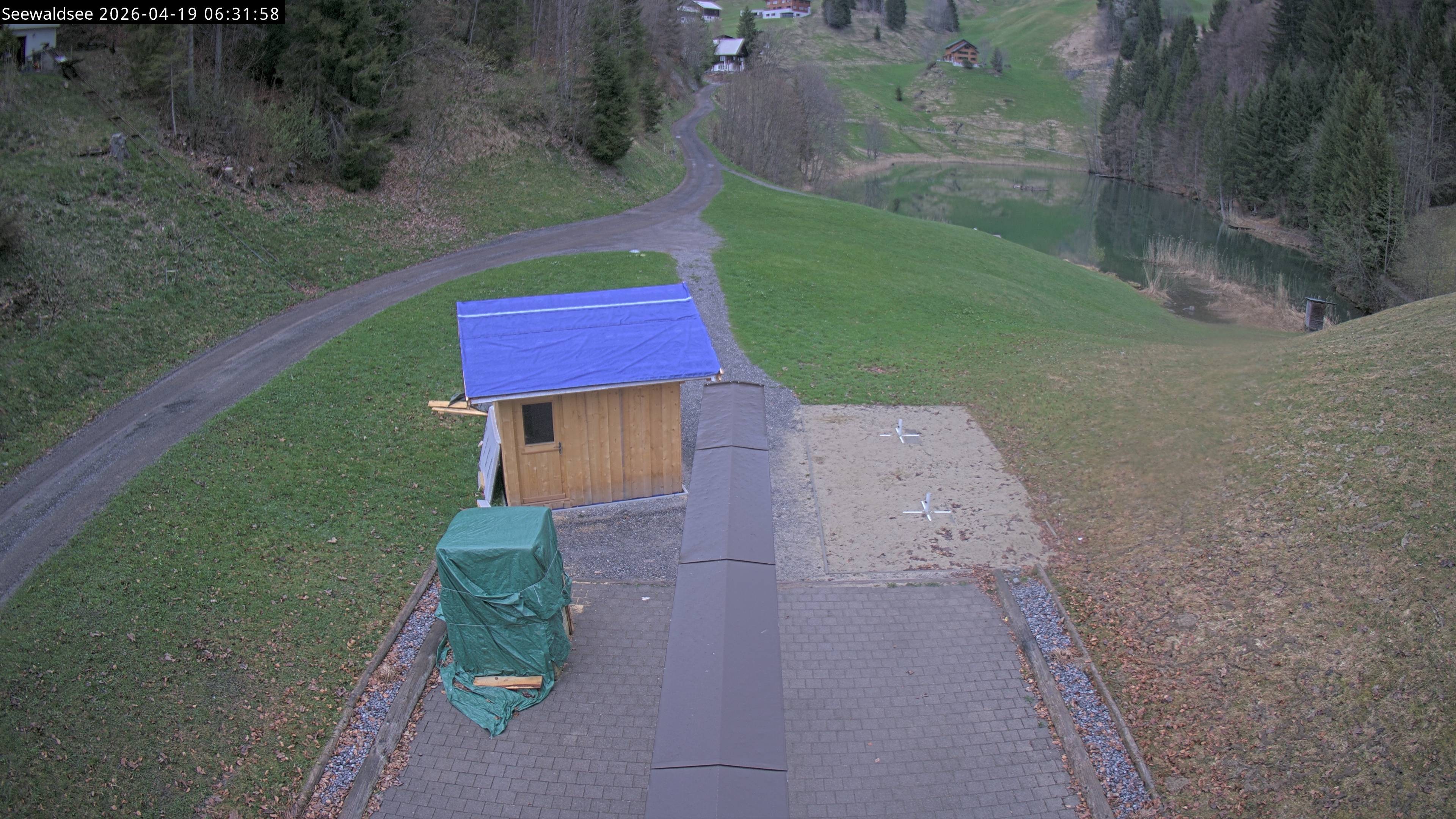 Archiv Foto Webcam Fontanella: Seewaldsee