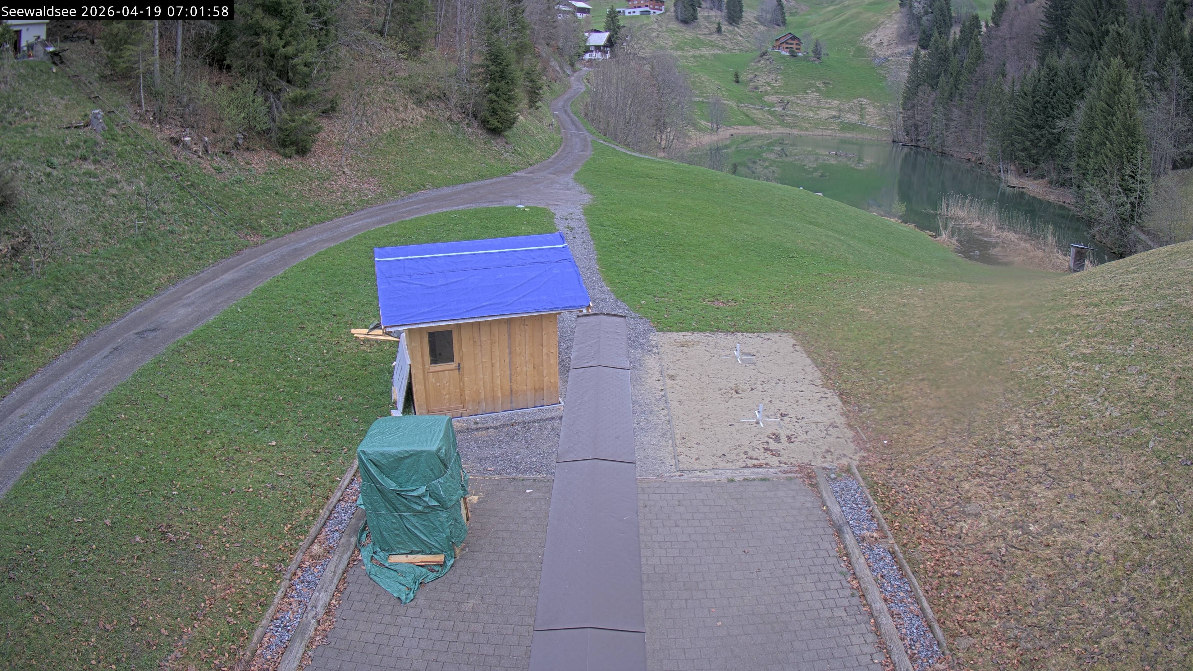 Archiv Foto Webcam Fontanella: Seewaldsee