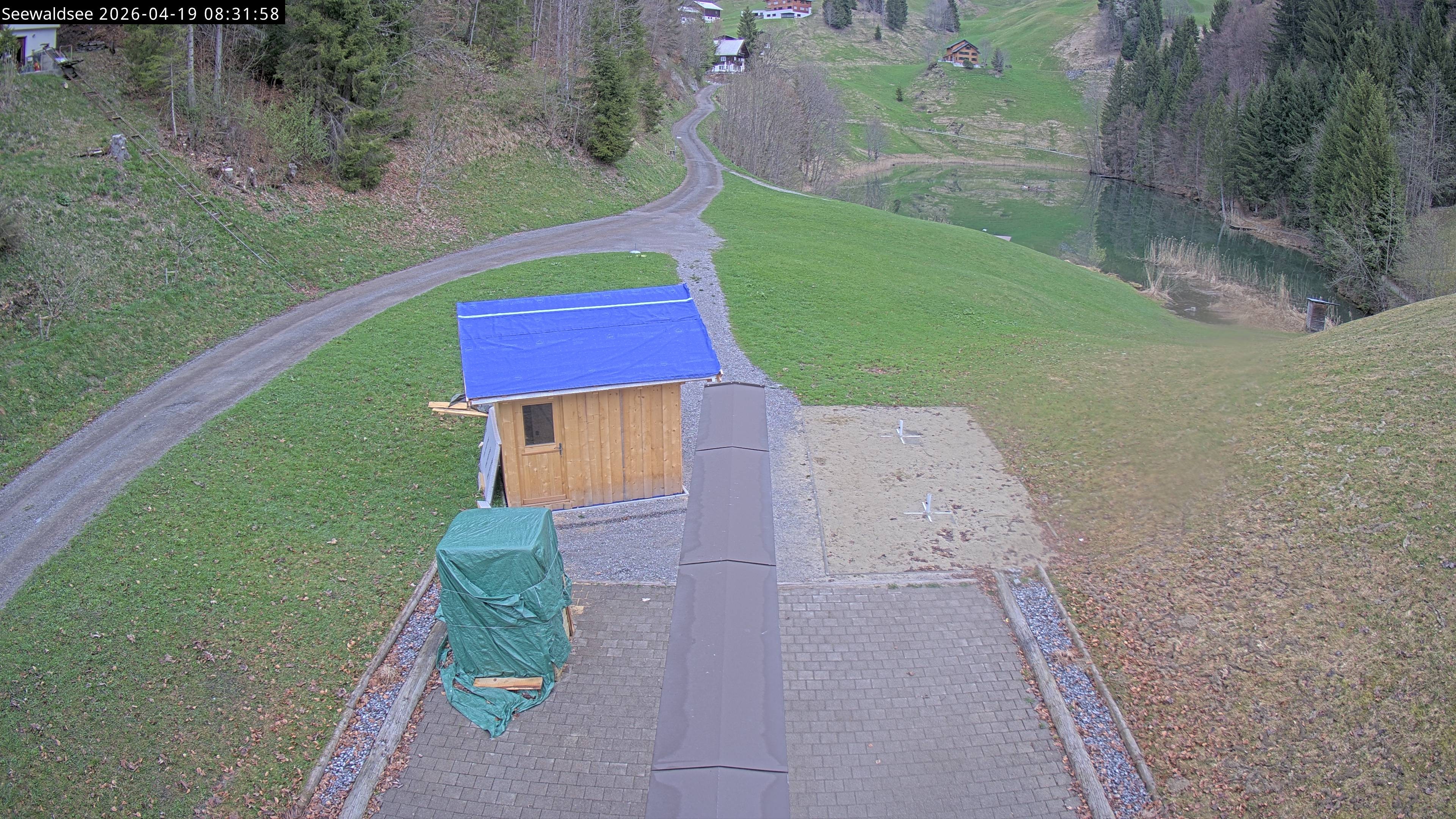 Archiv Foto Webcam Fontanella: Seewaldsee